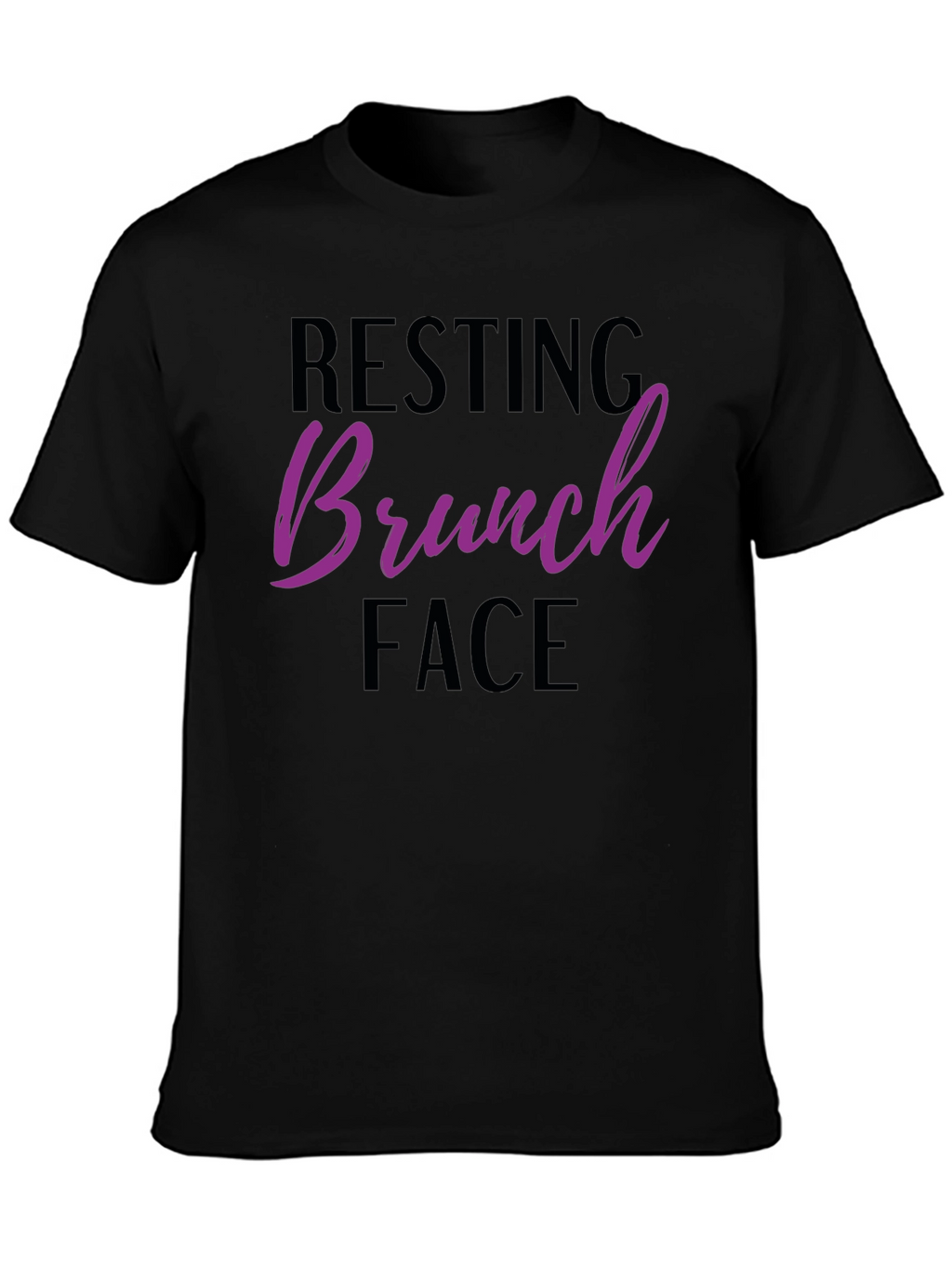 Resting Brunch Face T-Shirt Funny Weekend Tee