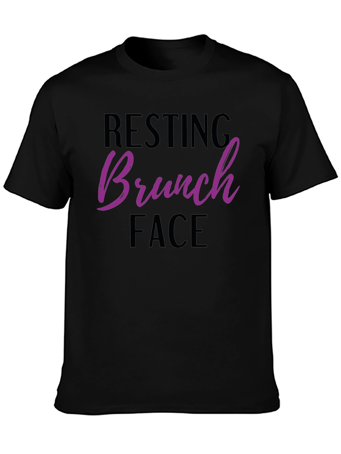 Resting Brunch Face T-Shirt Funny Weekend Tee