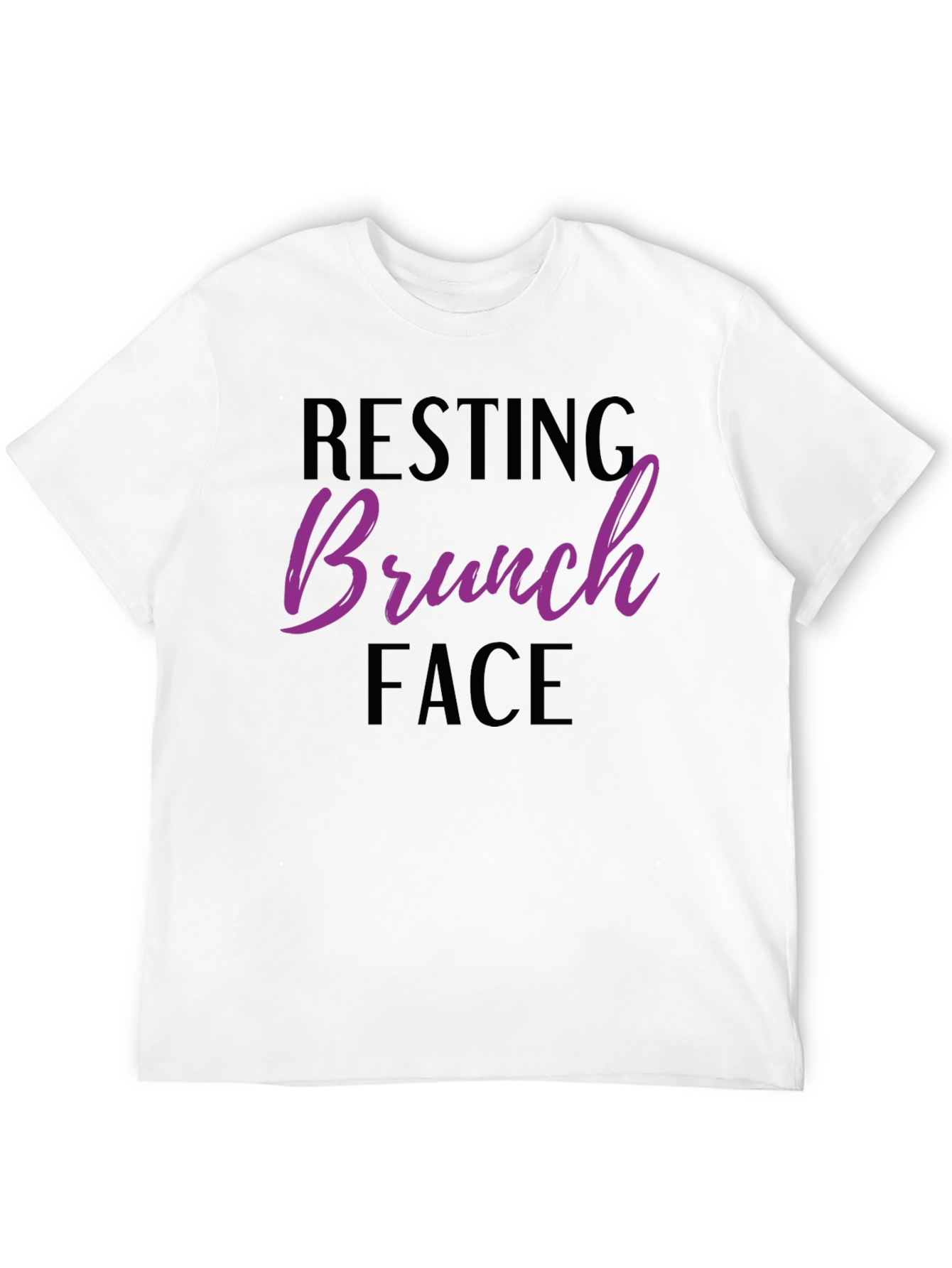 Resting Brunch Face T-Shirt Funny Weekend Tee