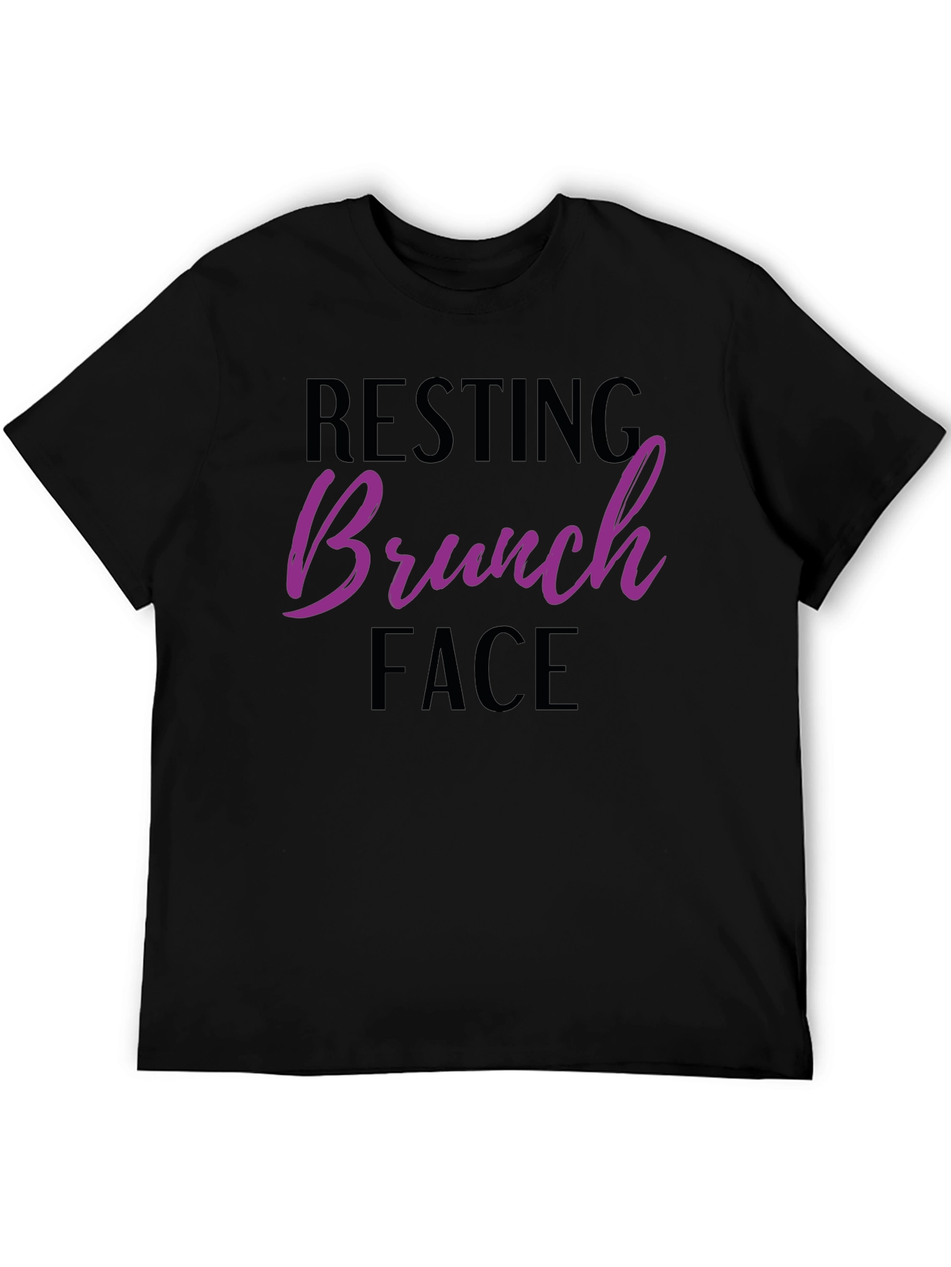 Resting Brunch Face T-Shirt Funny Weekend Tee