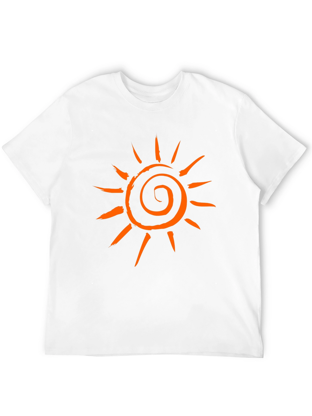 Sunburst Graphic Tee - Casual Black T-Shirt