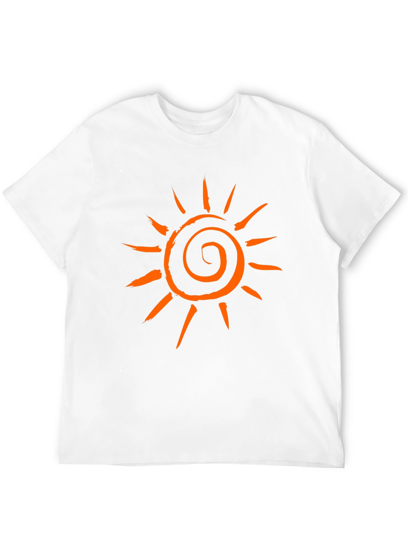 Sunburst Graphic Tee - Casual Black T-Shirt