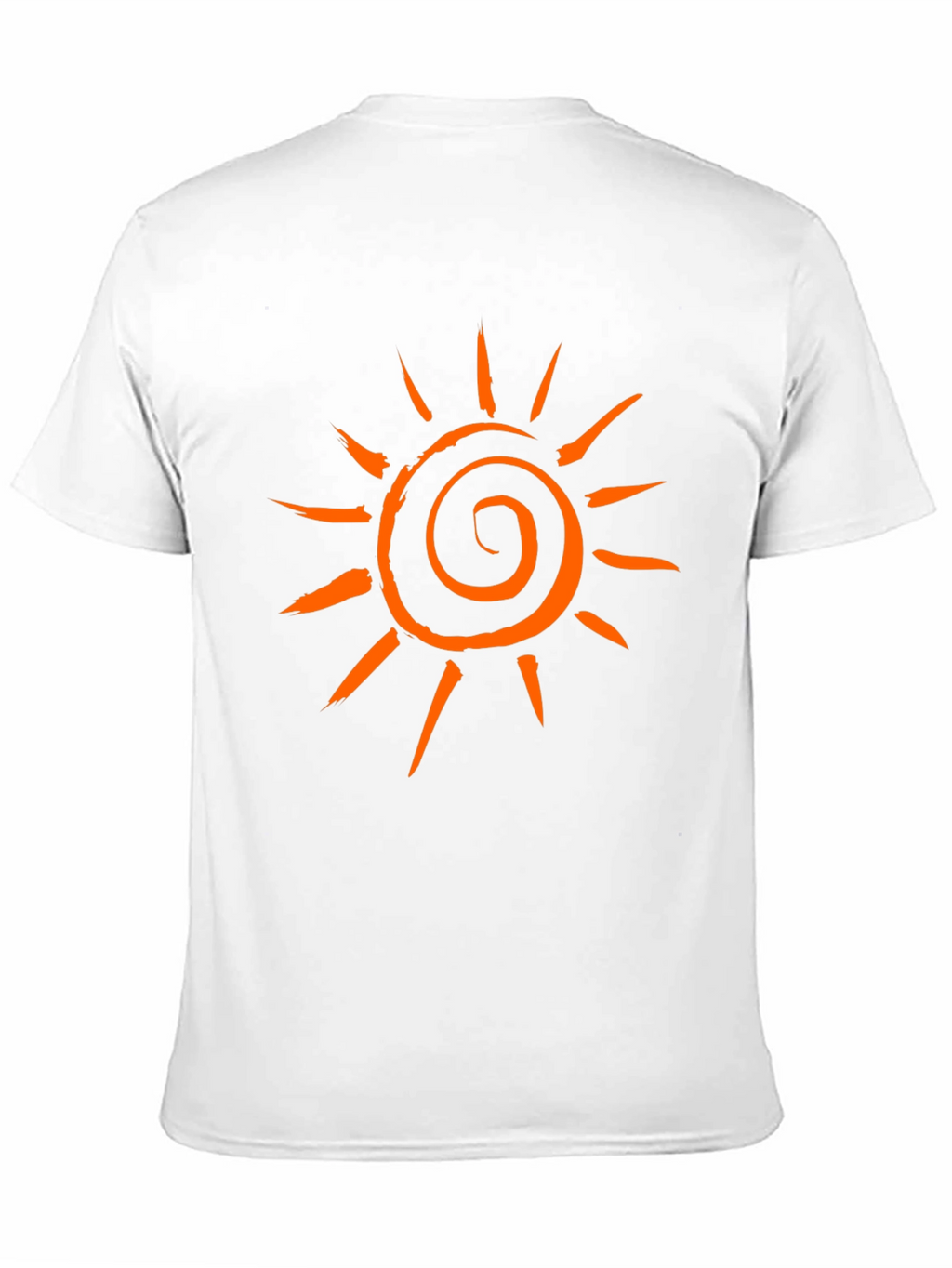 Sunburst Graphic Tee - Casual Black T-Shirt