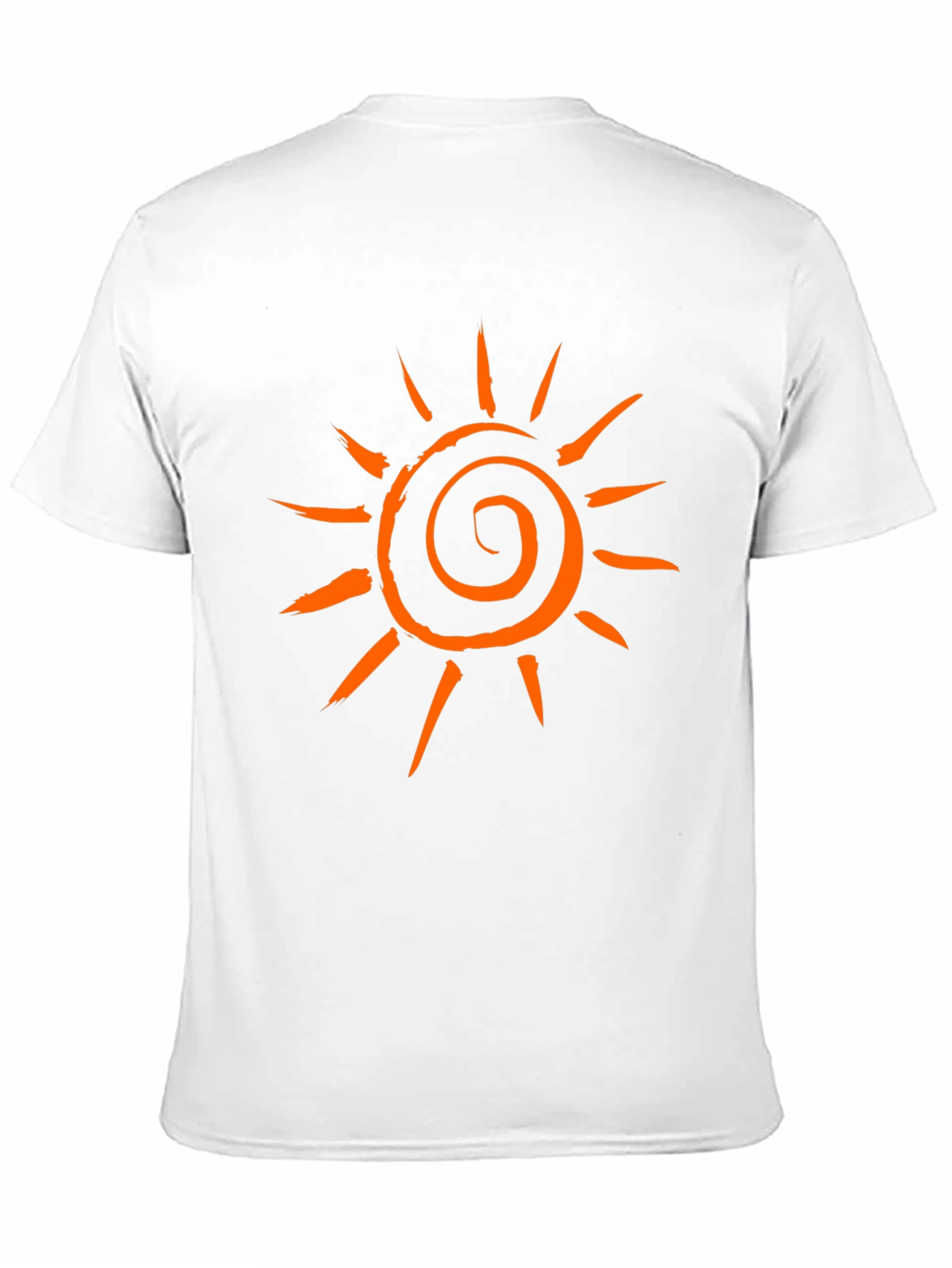 Sunburst Graphic Tee - Casual Black T-Shirt