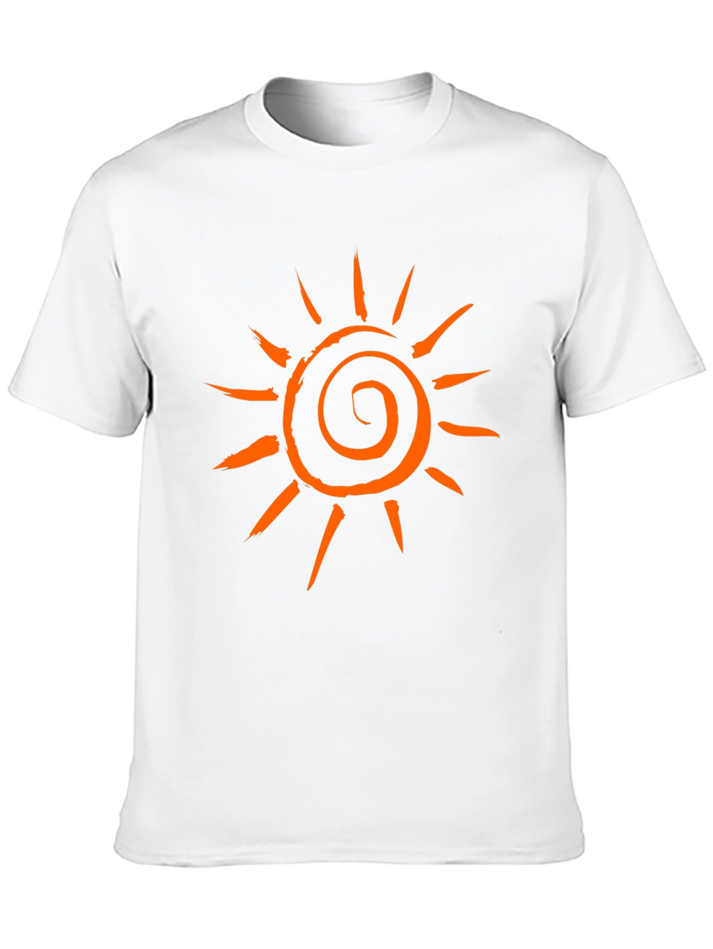 Sunburst Graphic Tee - Casual Black T-Shirt