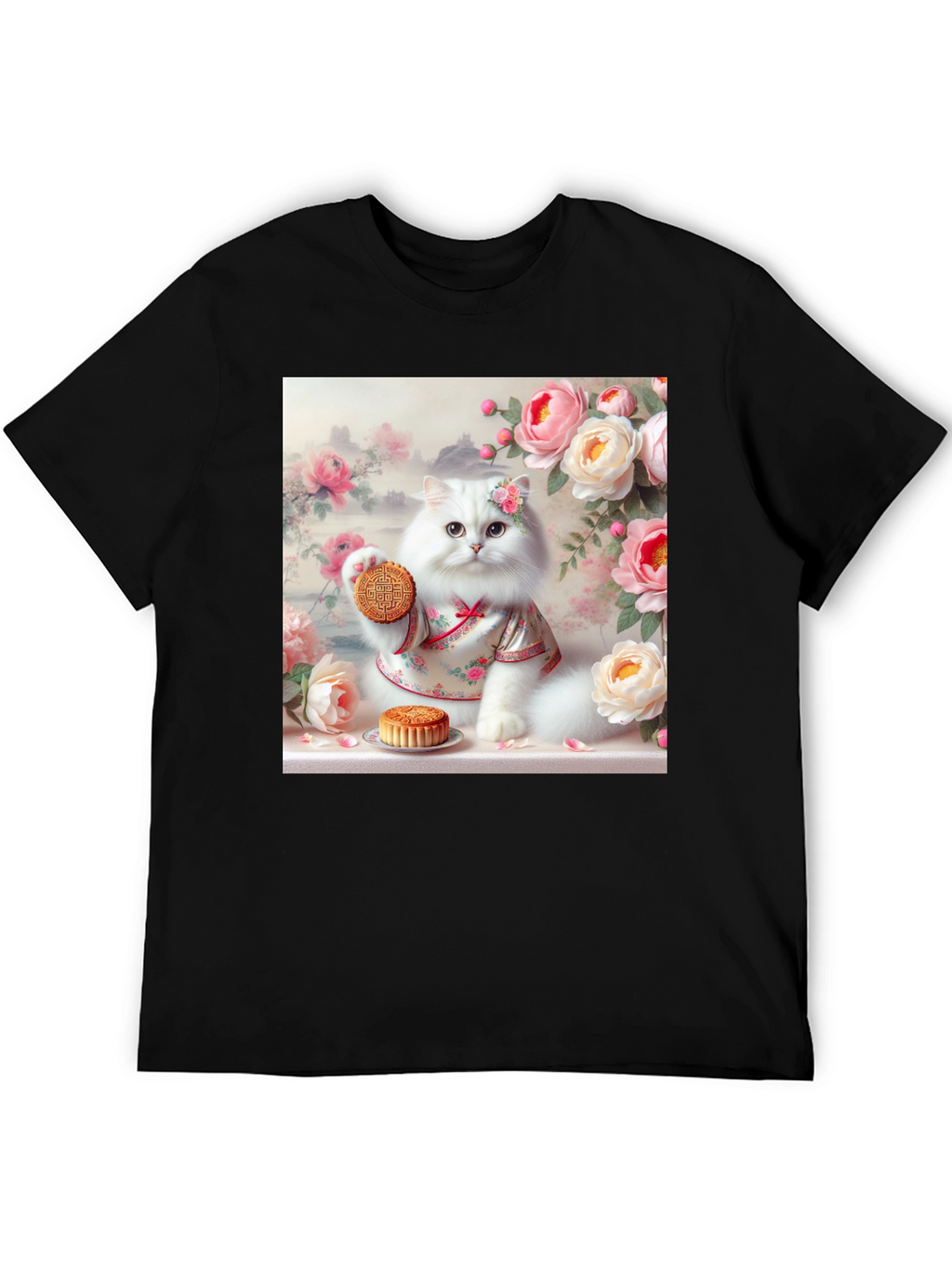 Cat Mooncake T-Shirt