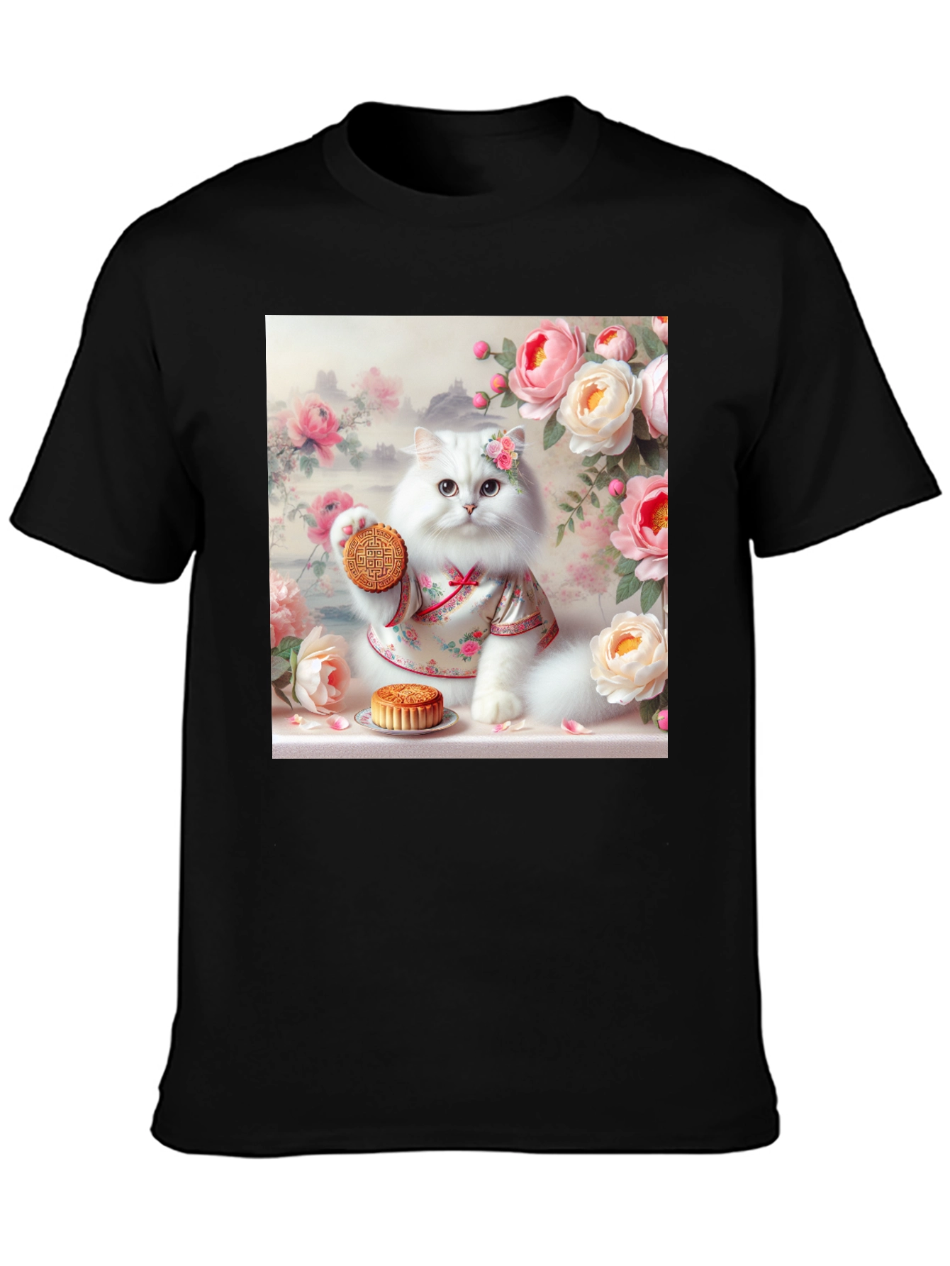 Cat Mooncake T-Shirt