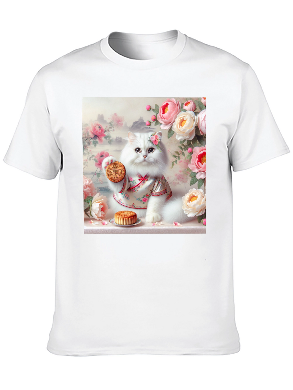 Cat Mooncake T-Shirt