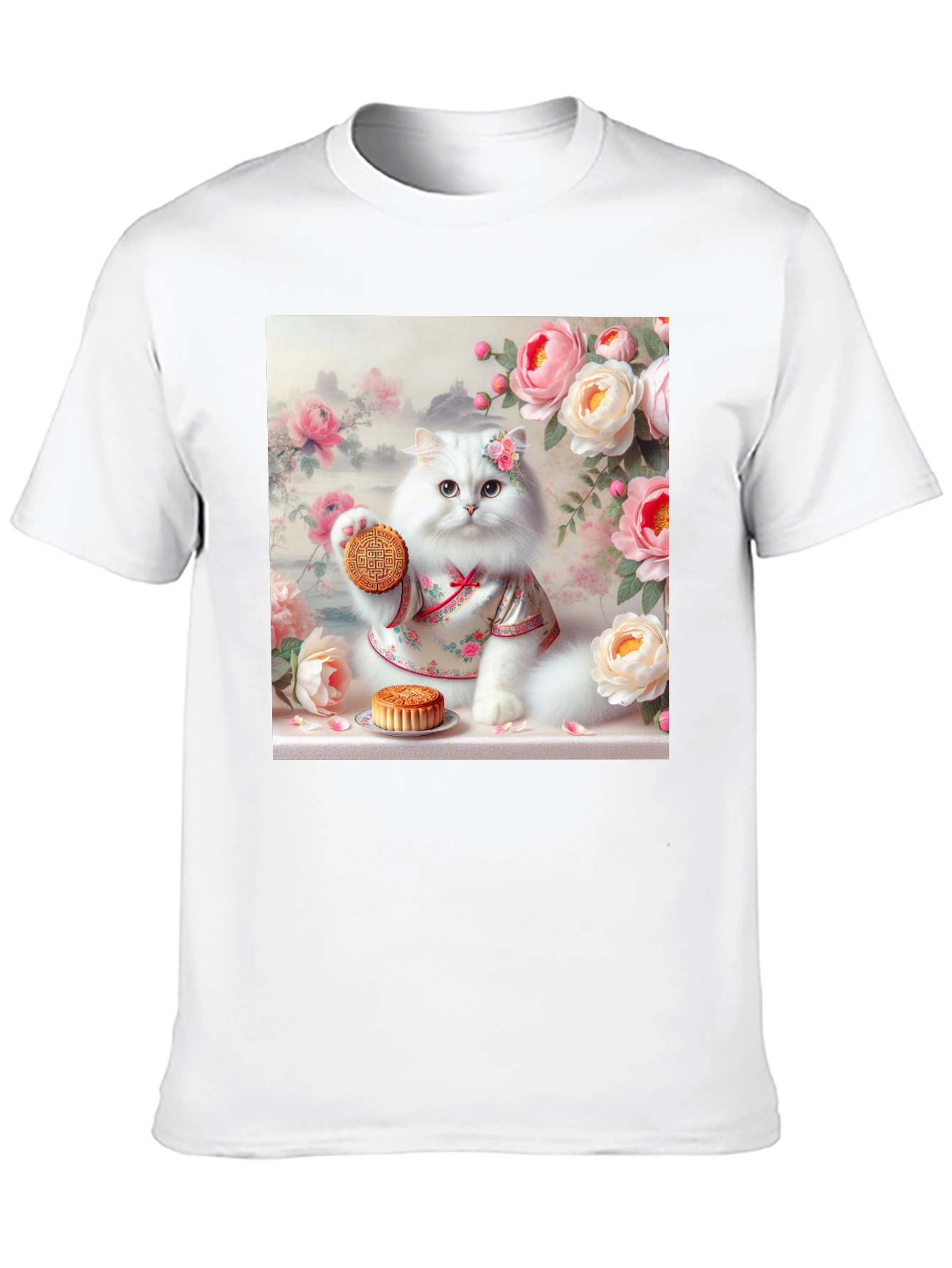 Cat Mooncake T-Shirt