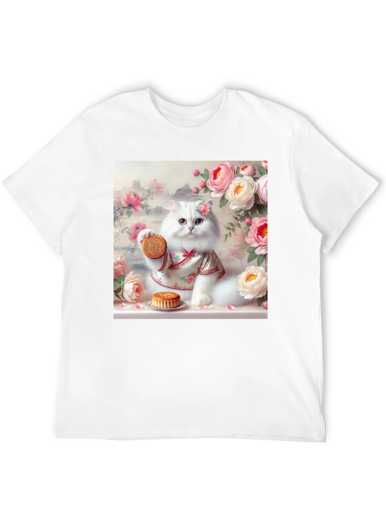 Cat Mooncake T-Shirt