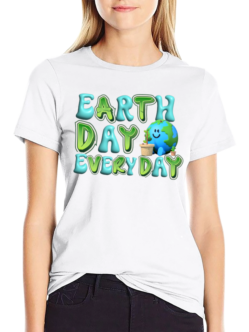 Earth Day Everyday Graphic T-Shirt