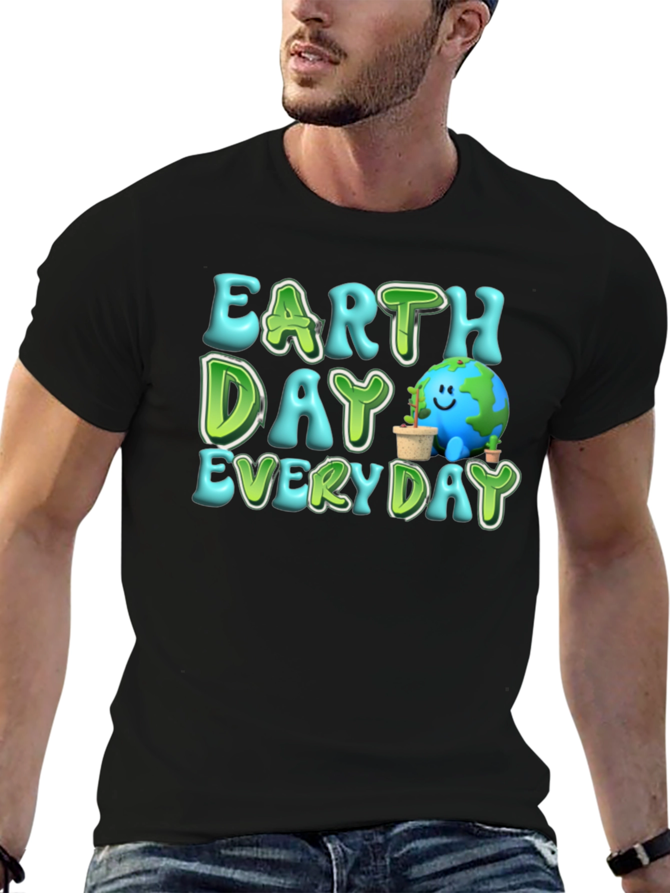 Earth Day Everyday Graphic T-Shirt