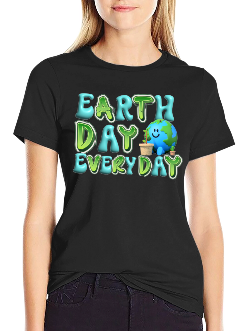 Earth Day Everyday Graphic T-Shirt