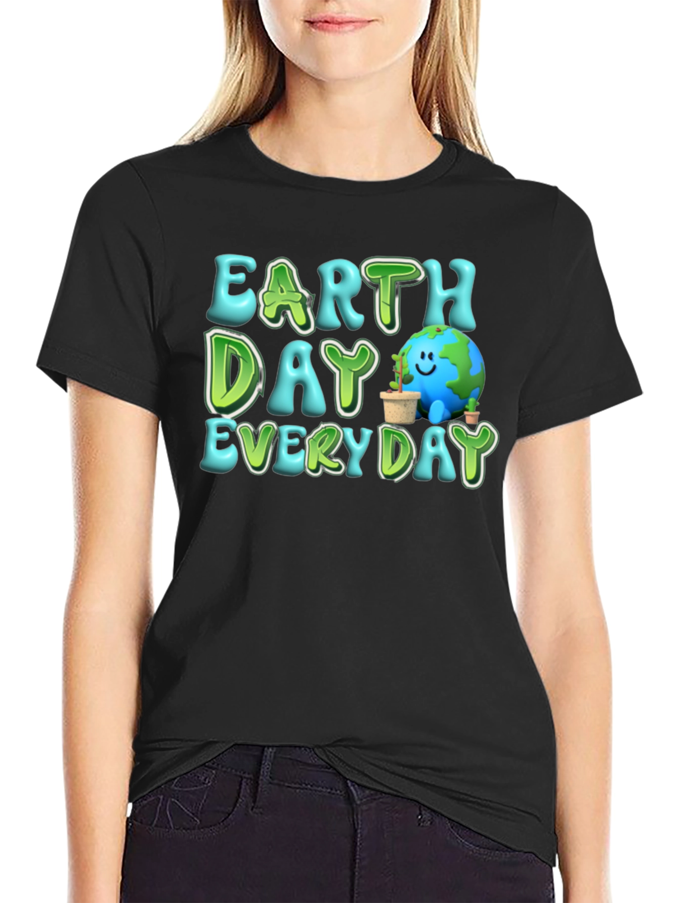 Earth Day Everyday Graphic T-Shirt