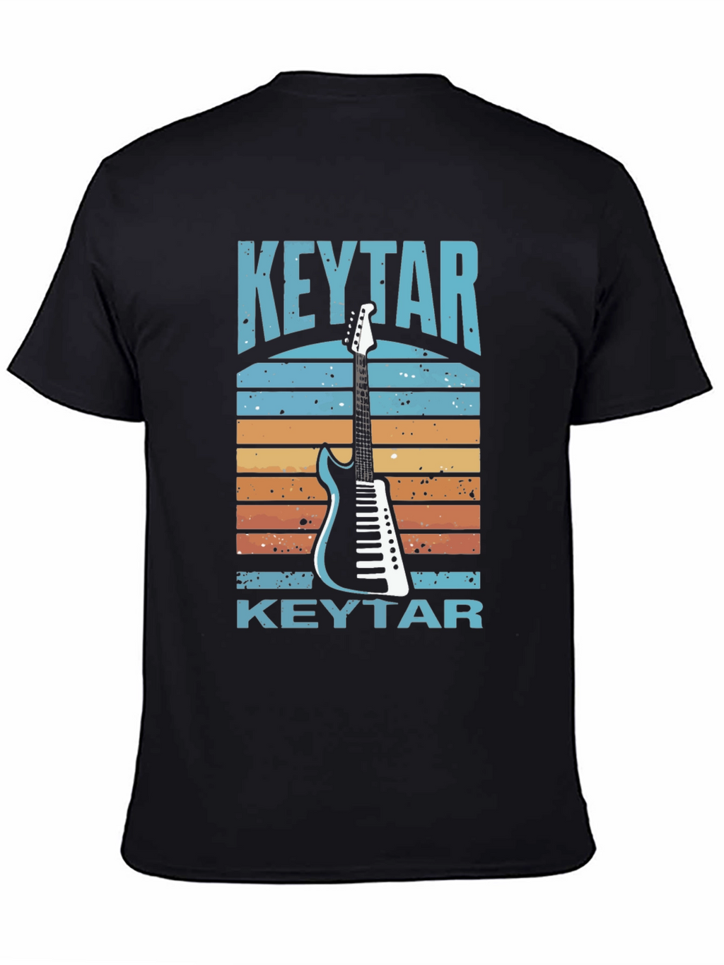 Retro Keytar T-Shirt - Musical Instrument Tee