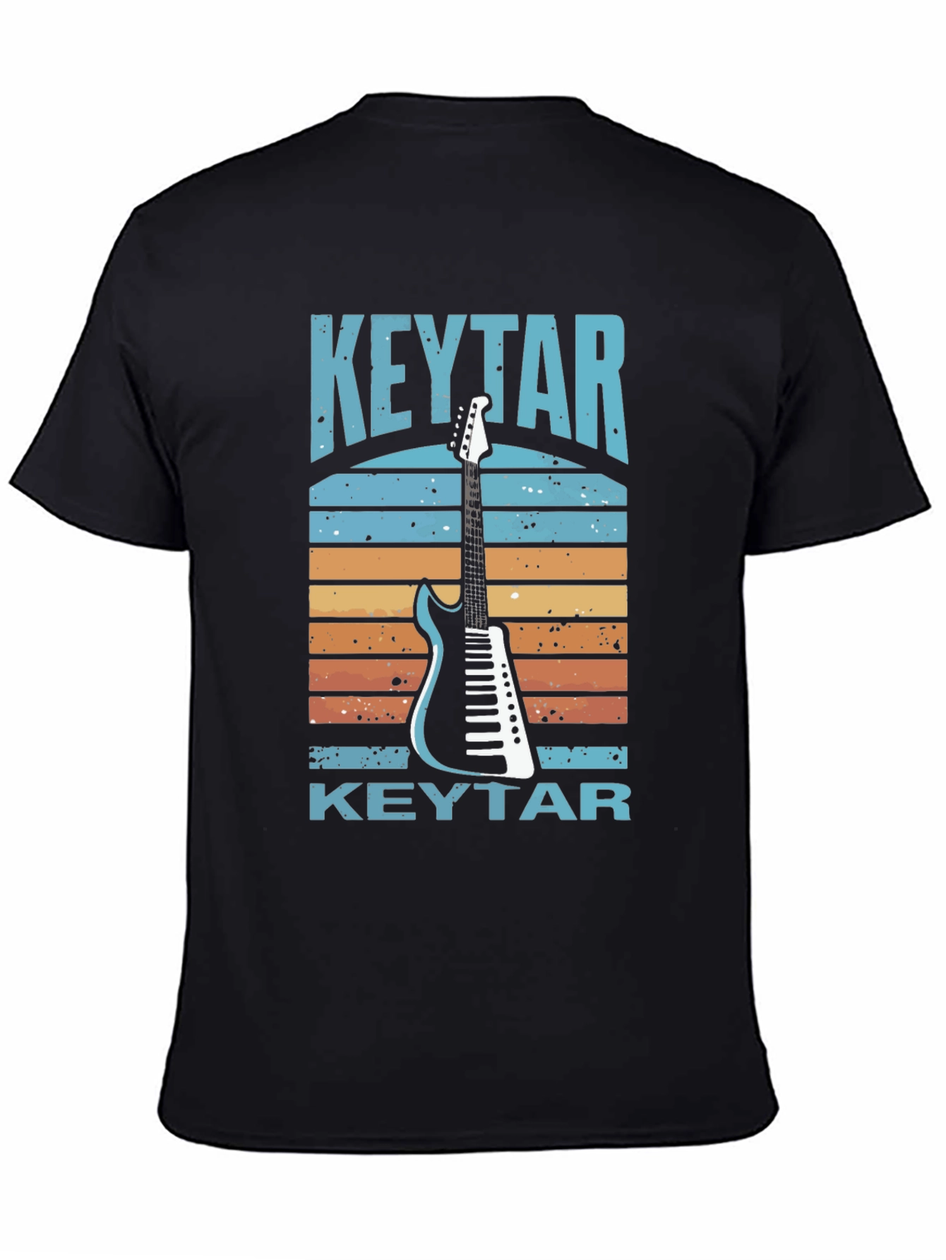 Retro Keytar T-Shirt - Musical Instrument Tee