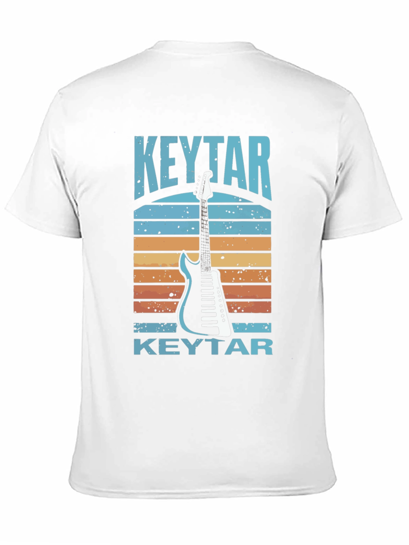 Retro Keytar T-Shirt - Musical Instrument Tee