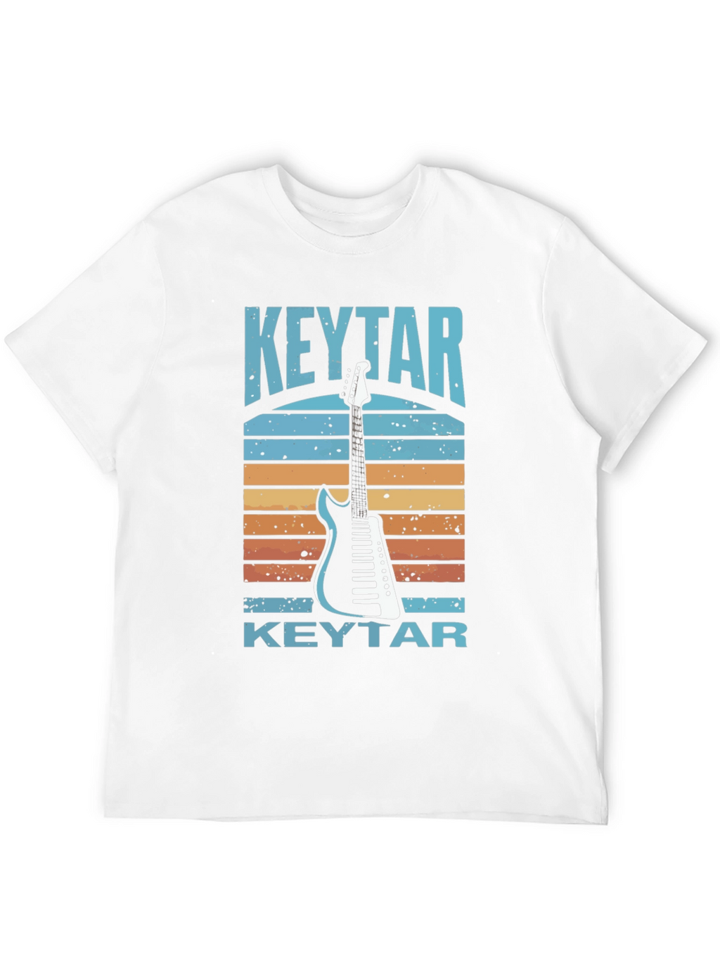 Retro Keytar T-Shirt - Musical Instrument Tee