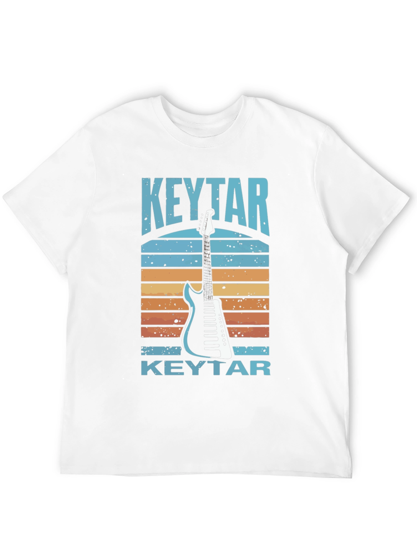 Retro Keytar T-Shirt - Musical Instrument Tee