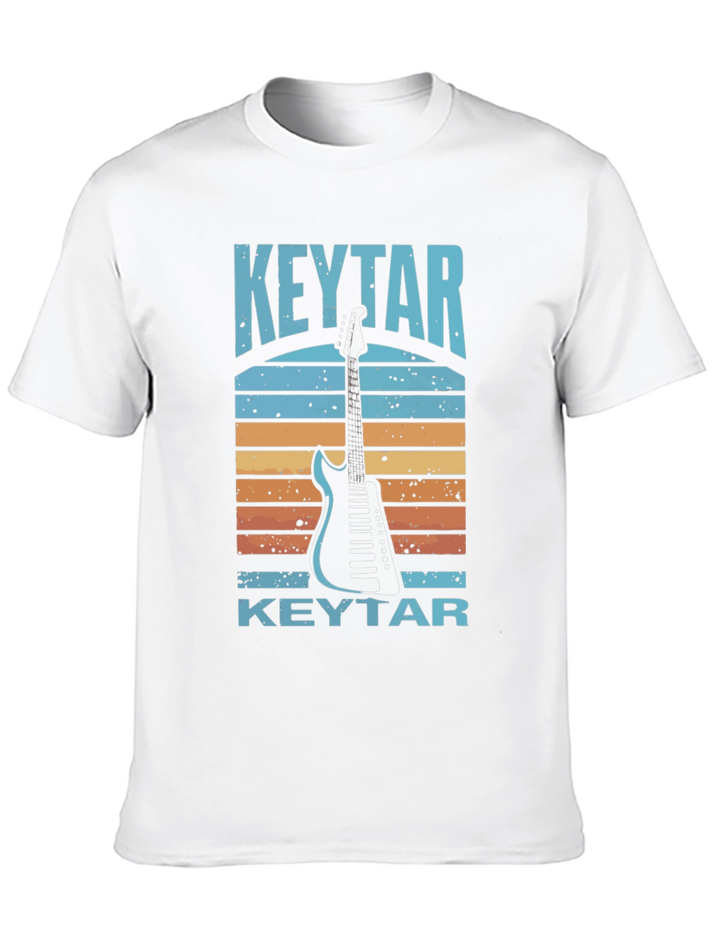 Retro Keytar T-Shirt - Musical Instrument Tee