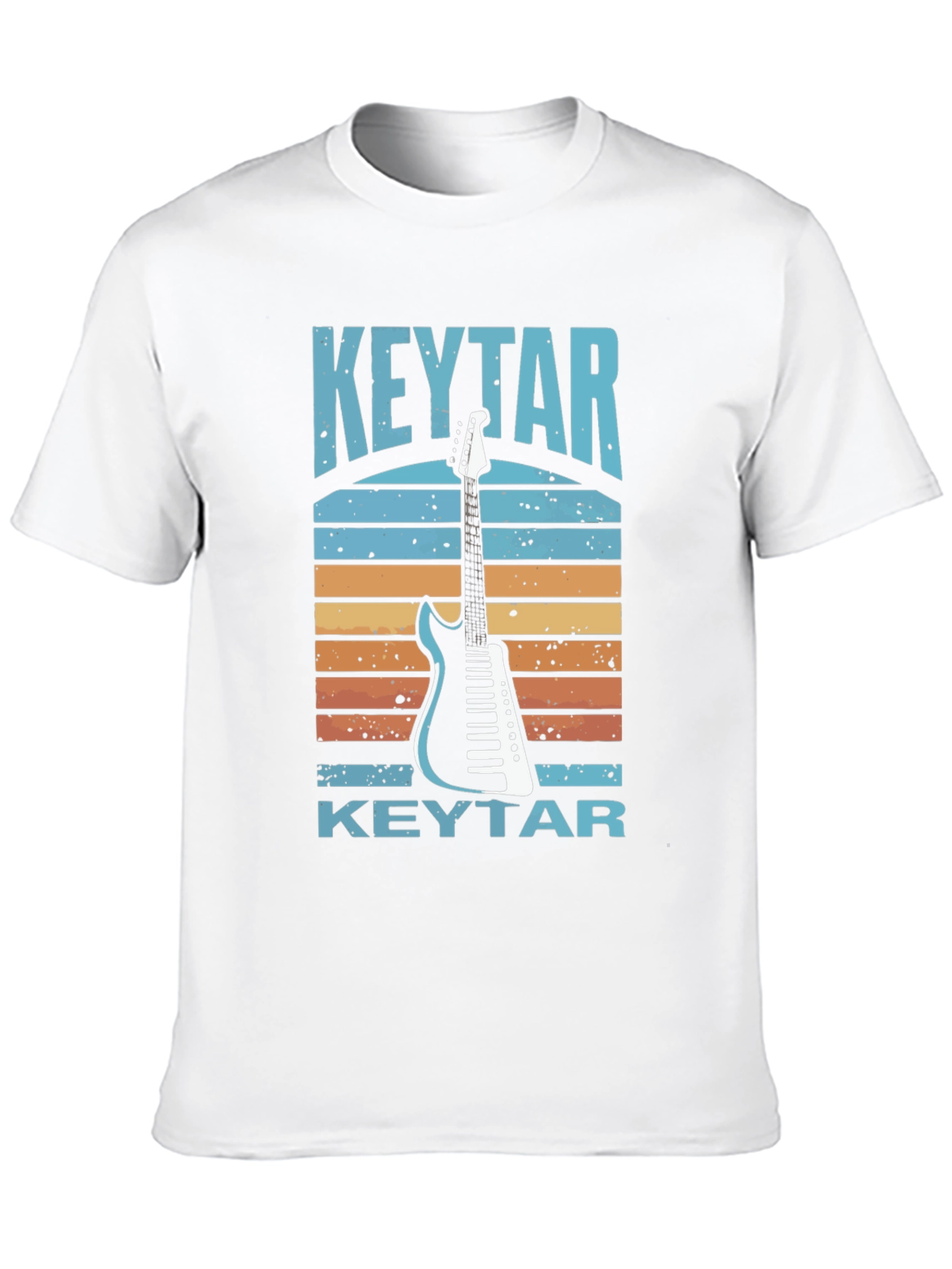 Retro Keytar T-Shirt - Musical Instrument Tee