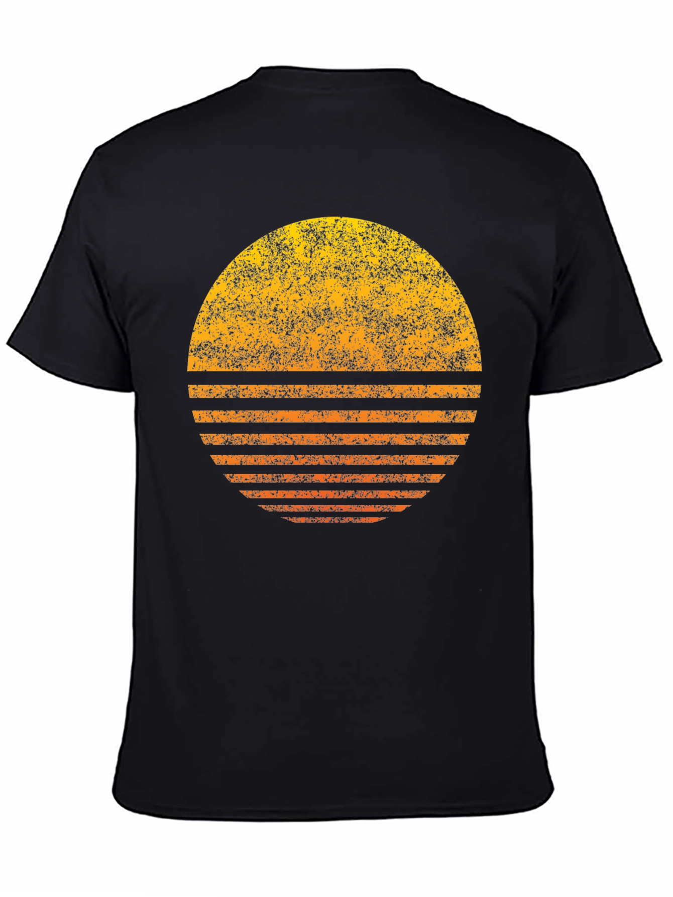 Retro Sunset Graphic Tee - Vintage Style Comfort