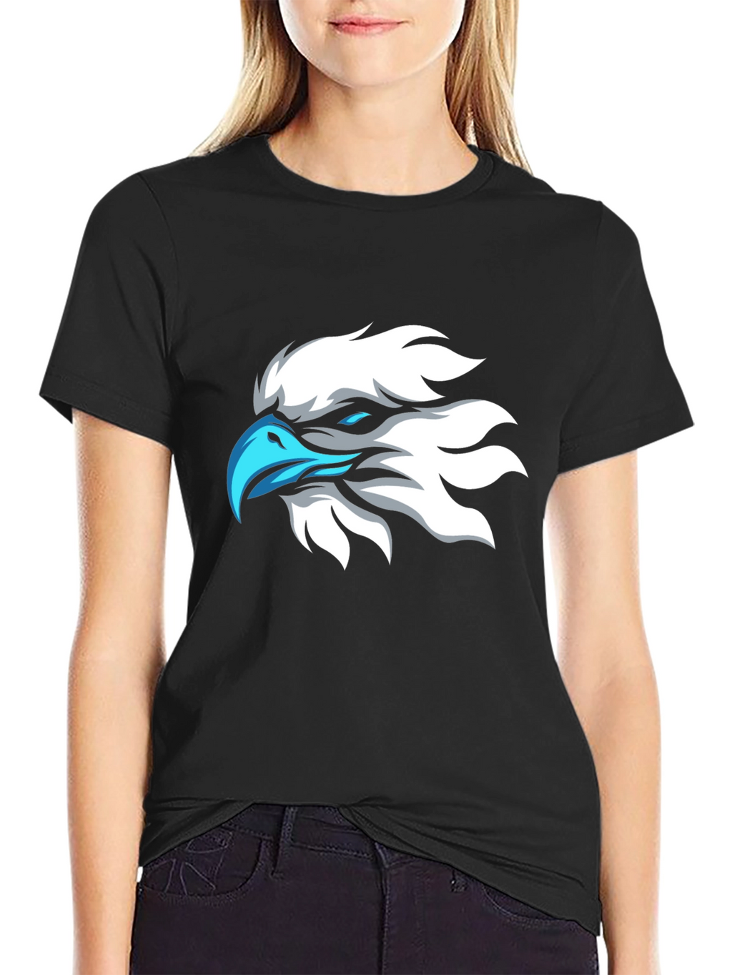 Eagle Graphic Black T-Shirt