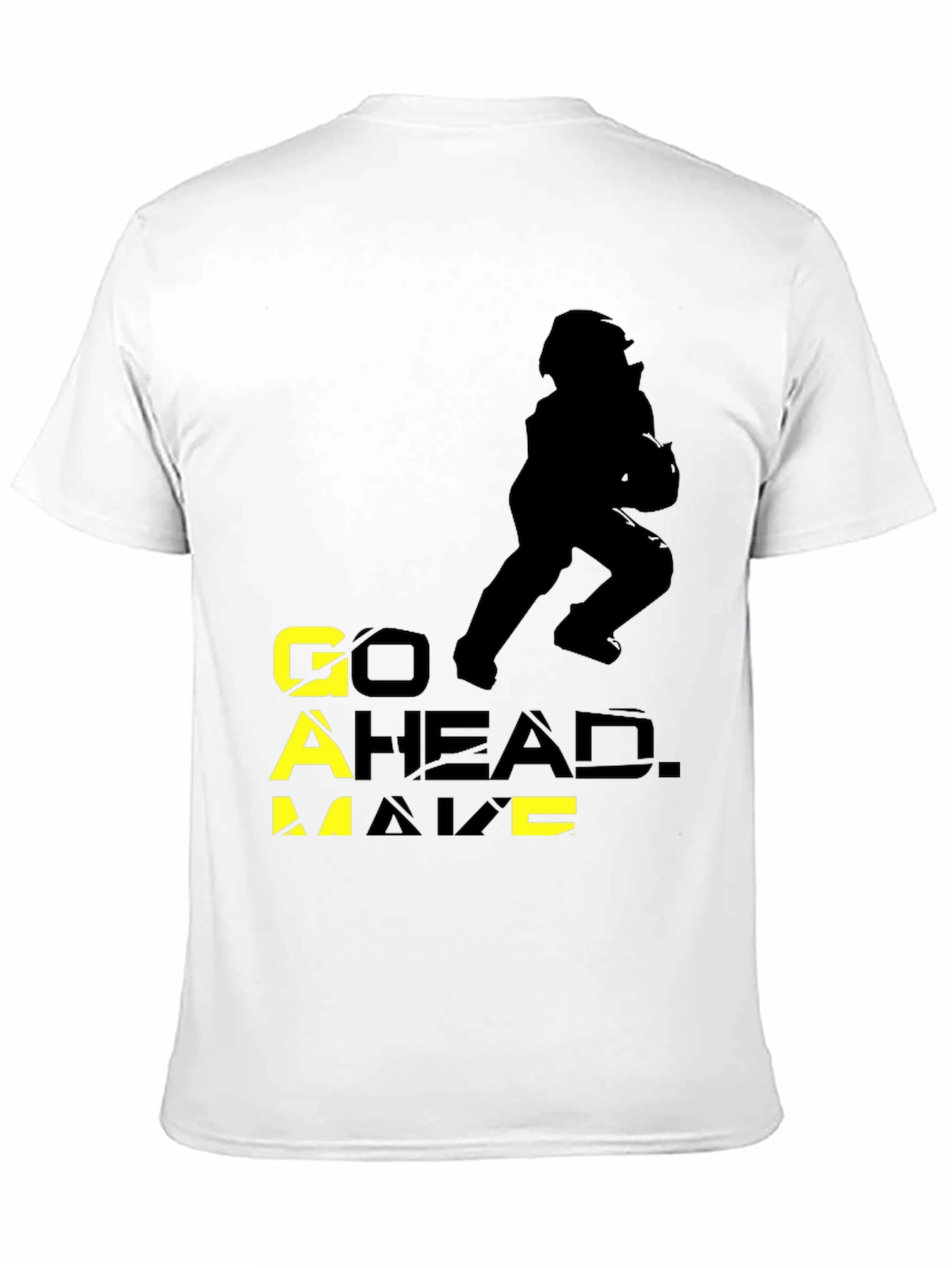 Go Ahead. Make a Move Black Graphic Tee