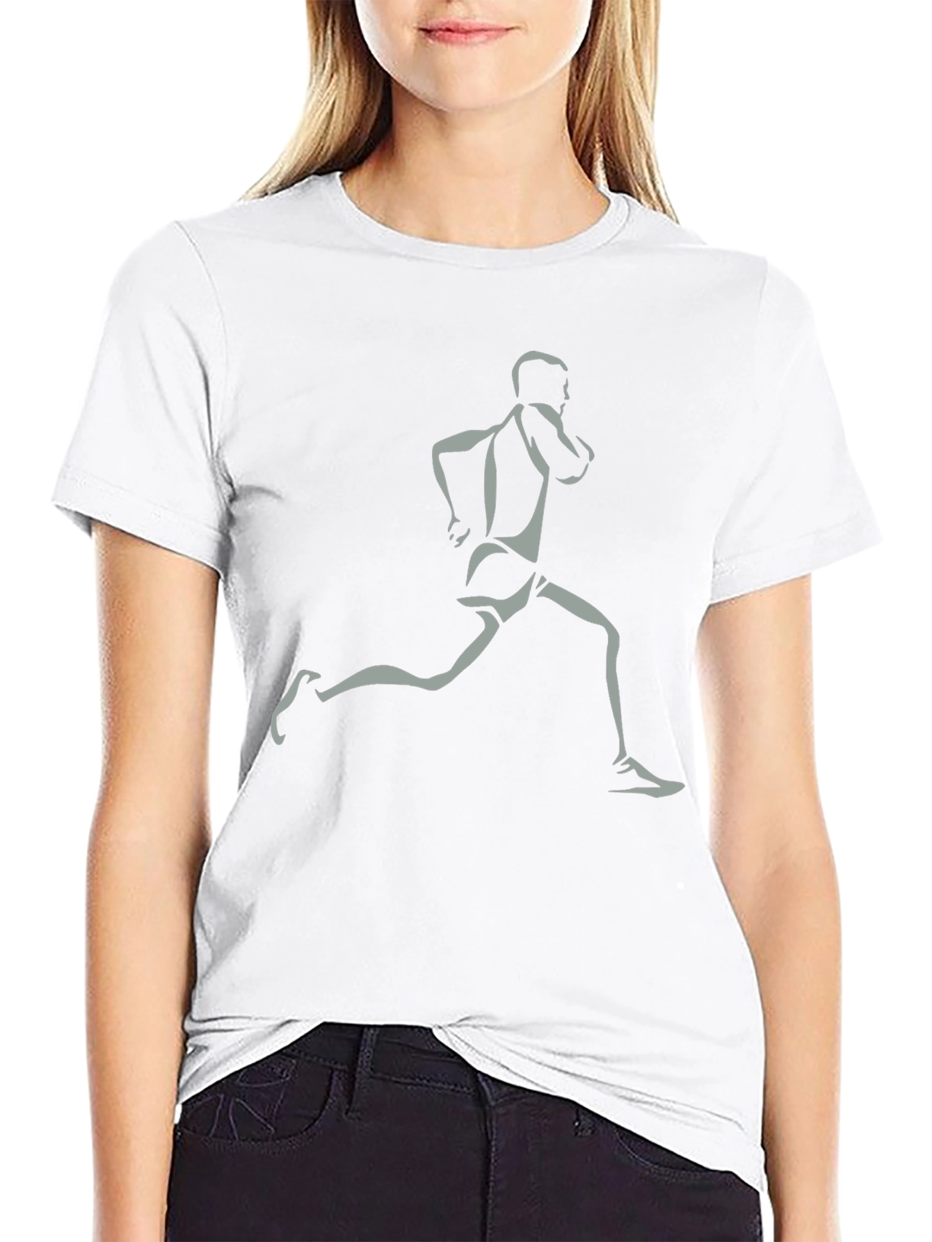 Mens Running Graphic T-Shirt