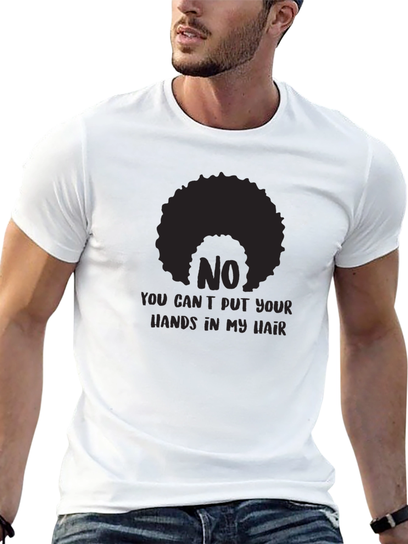 No Hands in My Hair T-Shirt