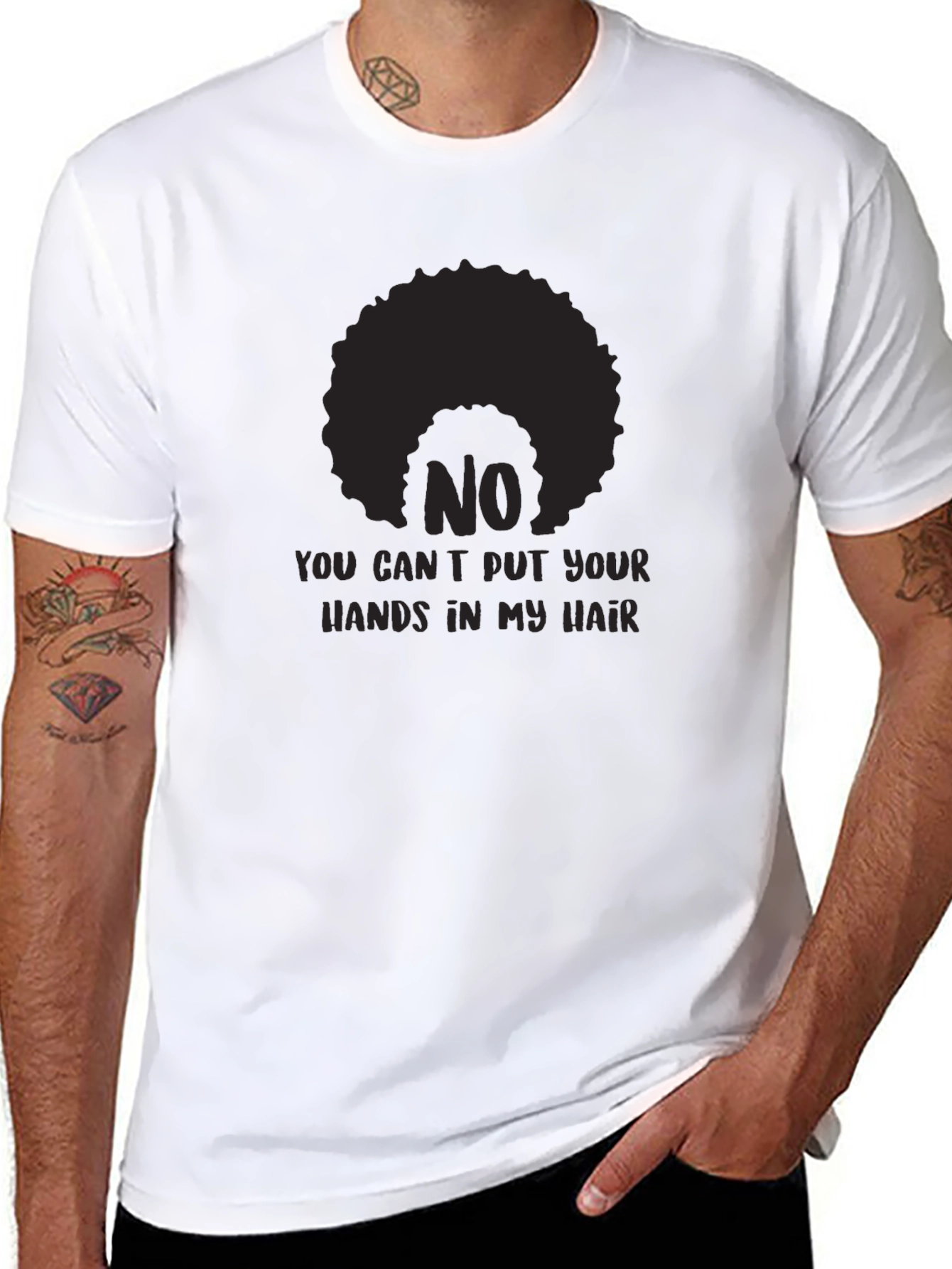 No Hands in My Hair T-Shirt