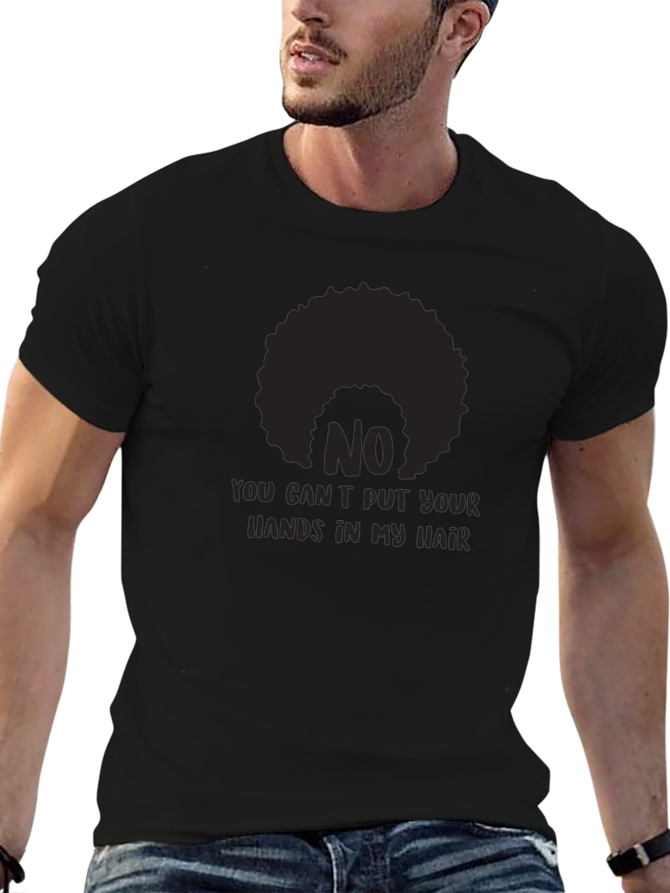 No Hands in My Hair T-Shirt
