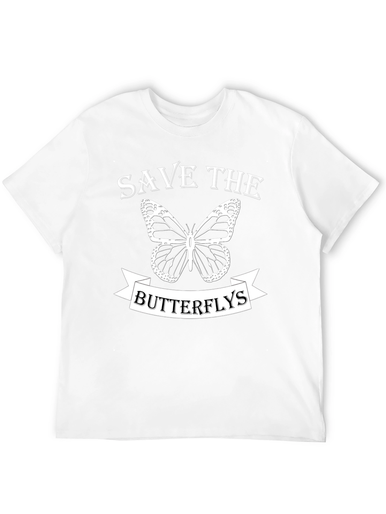 Save the Butterflies Graphic T-Shirt