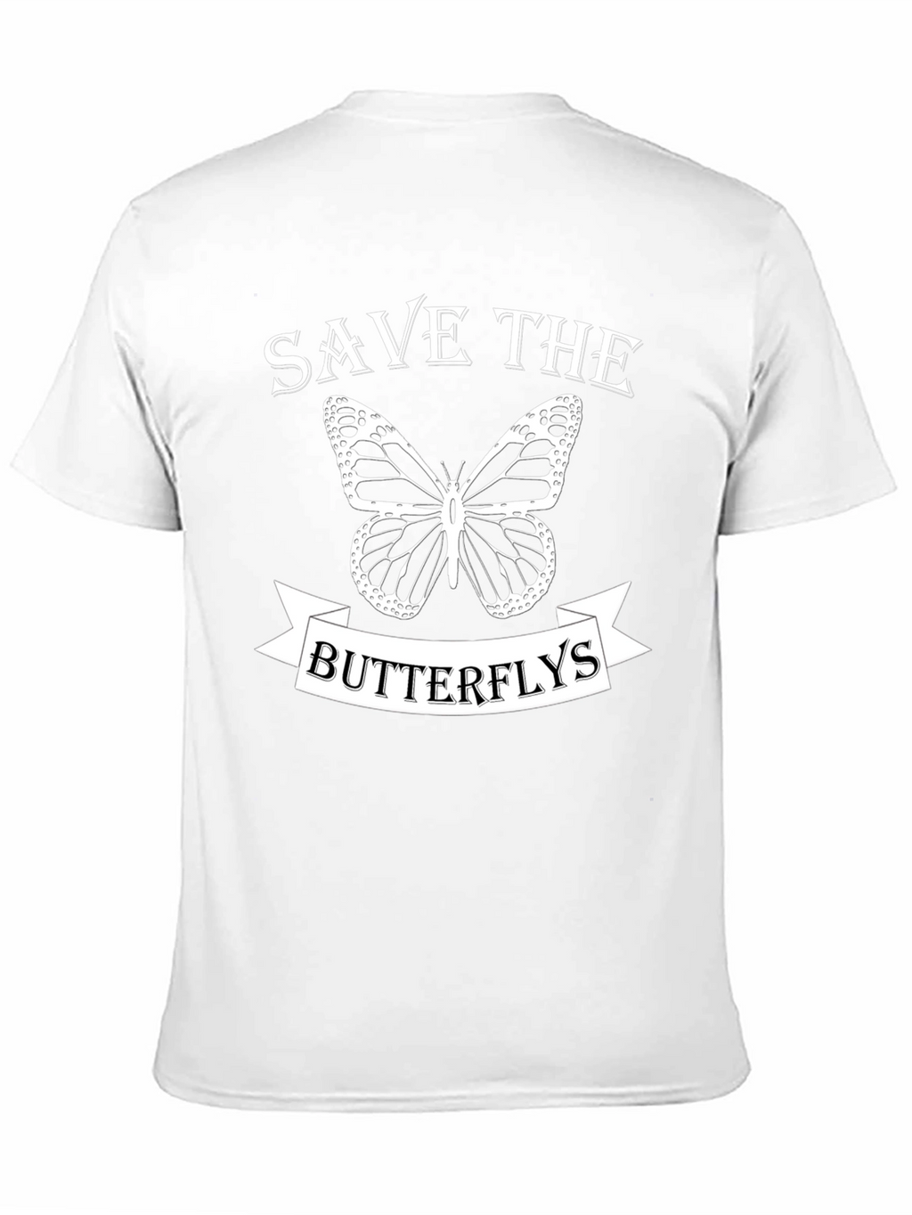 Save the Butterflies Graphic T-Shirt