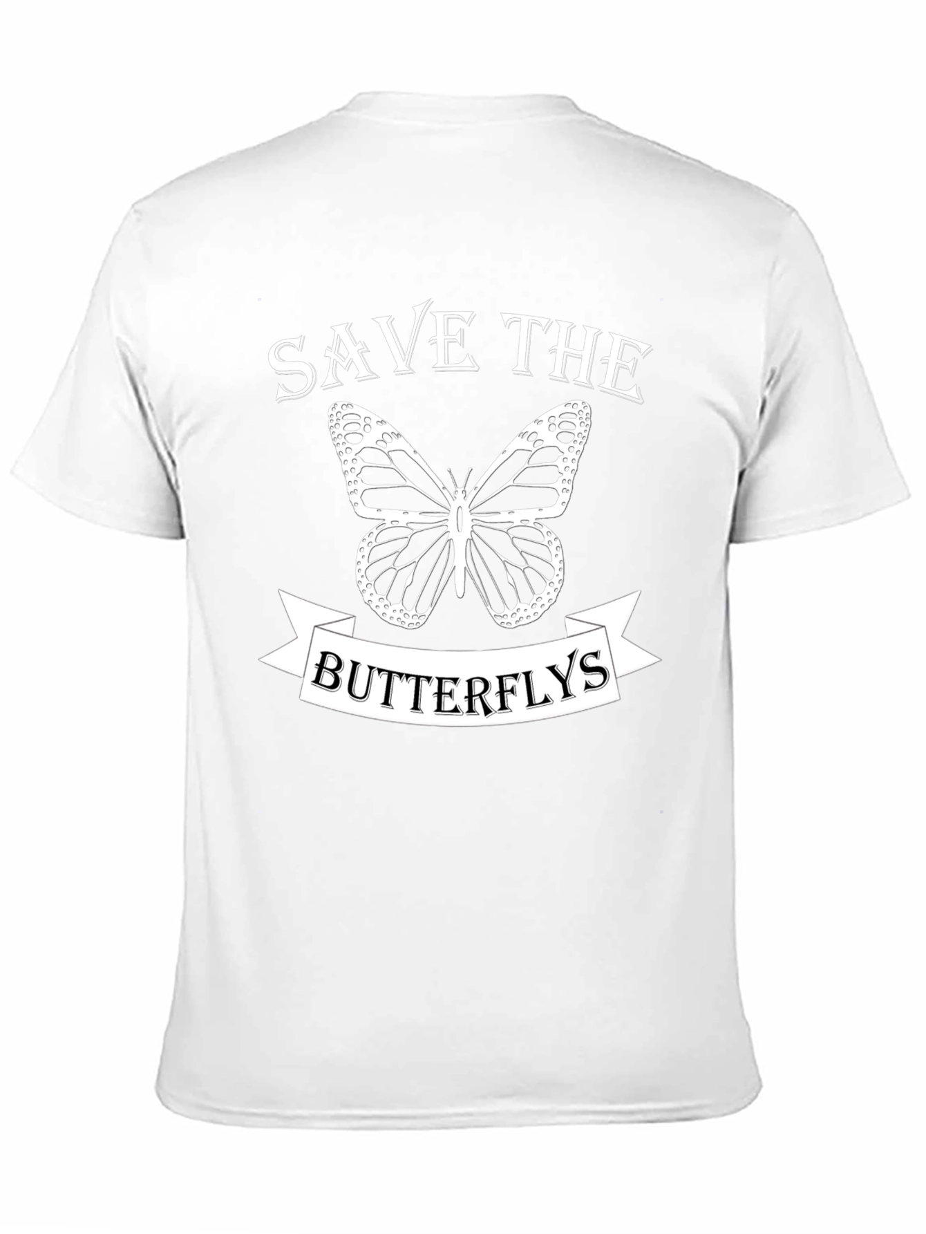 Save the Butterflies Graphic T-Shirt