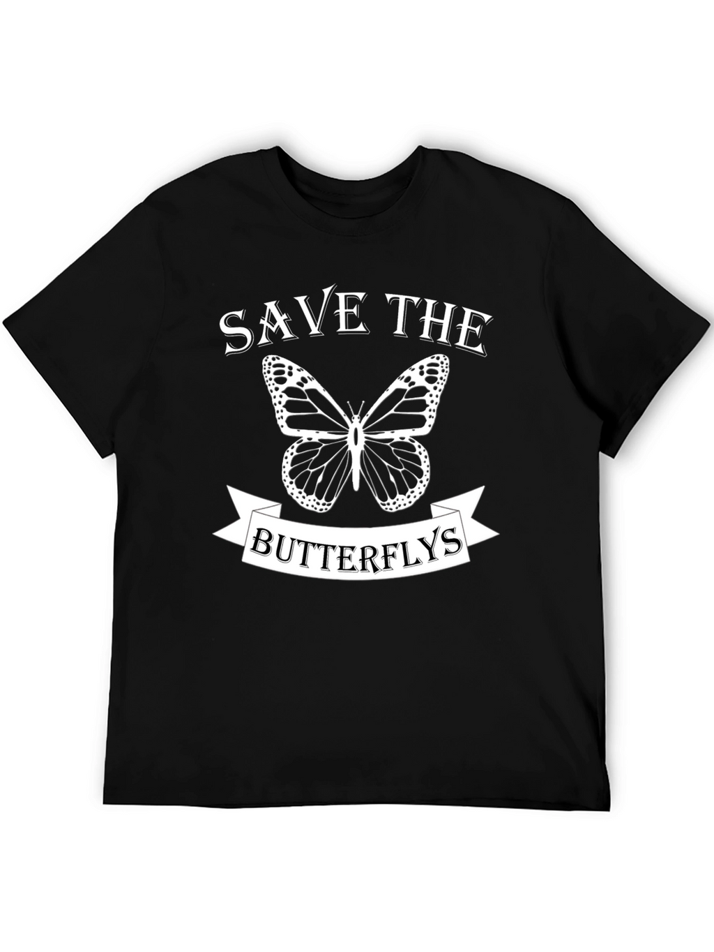 Save the Butterflies Graphic T-Shirt