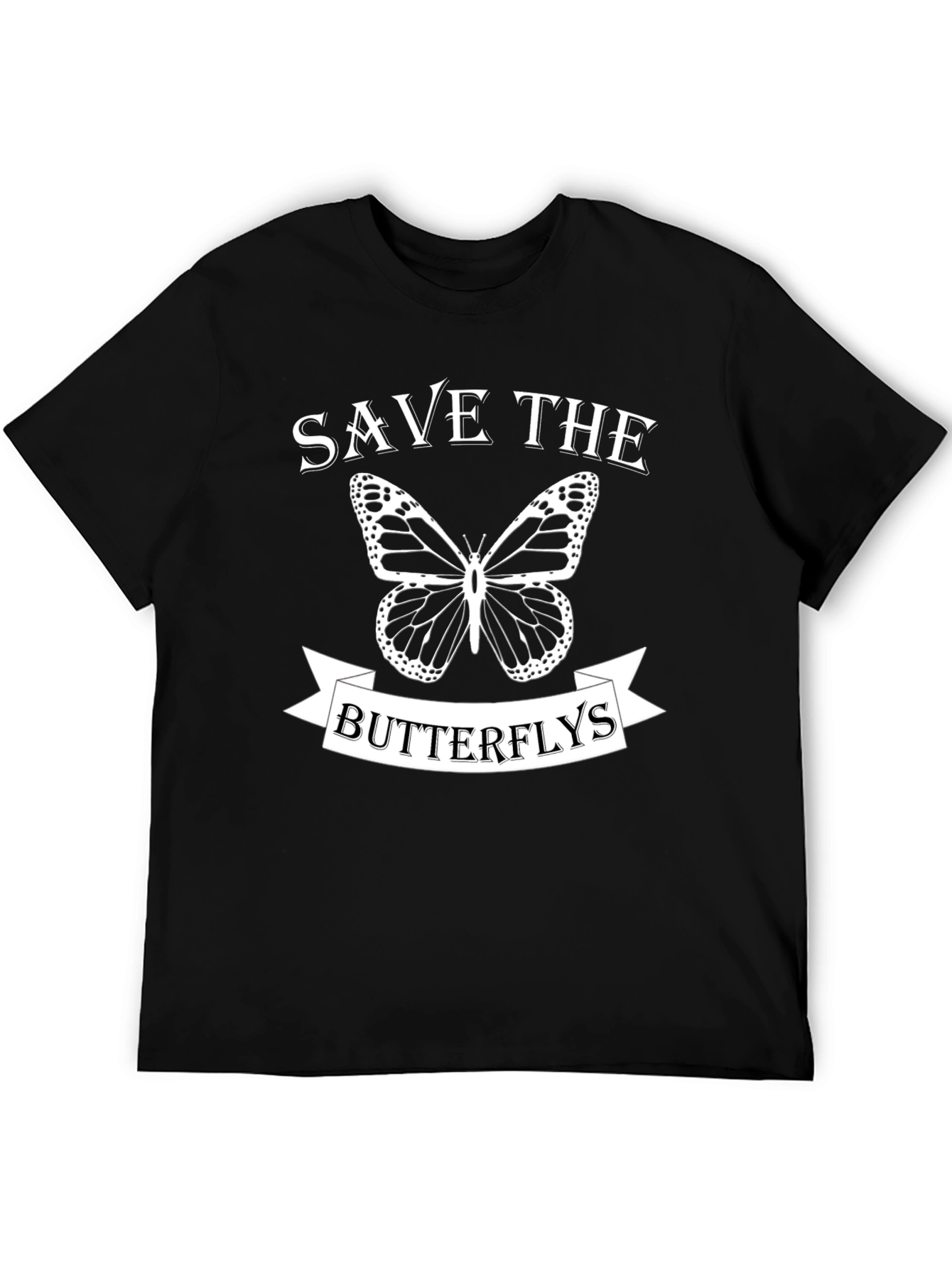 Save the Butterflies Graphic T-Shirt