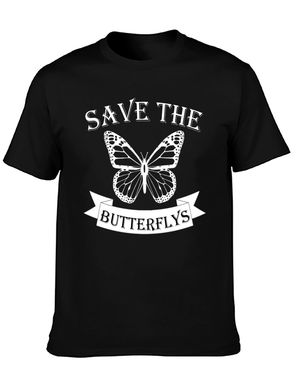 Save the Butterflies Graphic T-Shirt