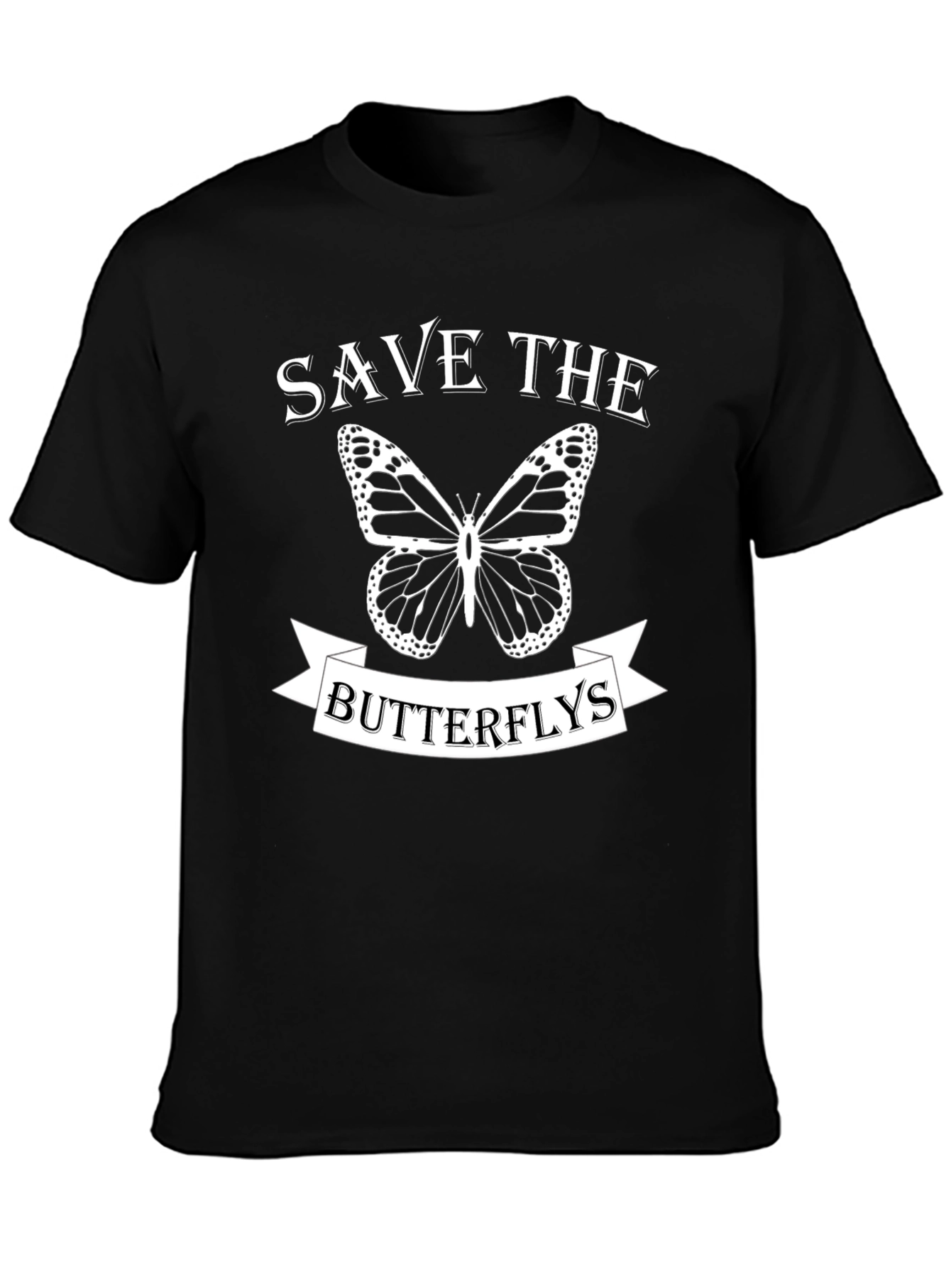 Save the Butterflies Graphic T-Shirt