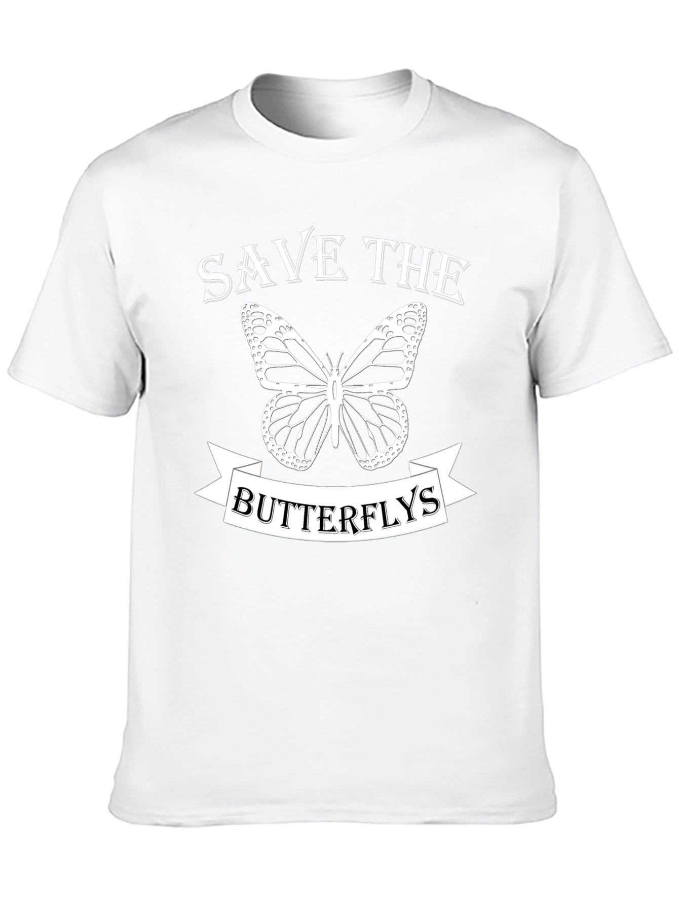Save the Butterflies Graphic T-Shirt