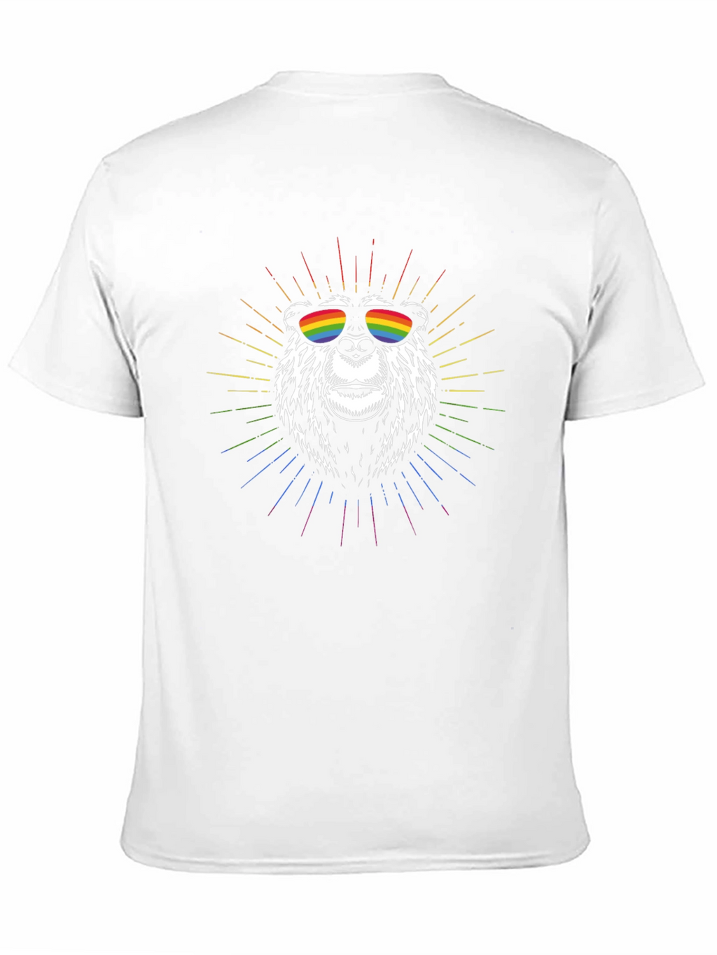 Rainbow Bear Graphic T-Shirt - Pride Apparel