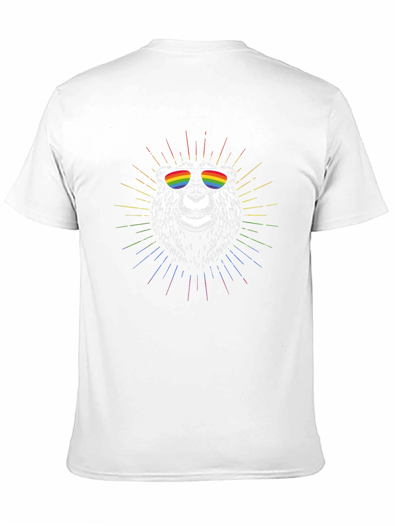 Rainbow Bear Graphic T-Shirt - Pride Apparel