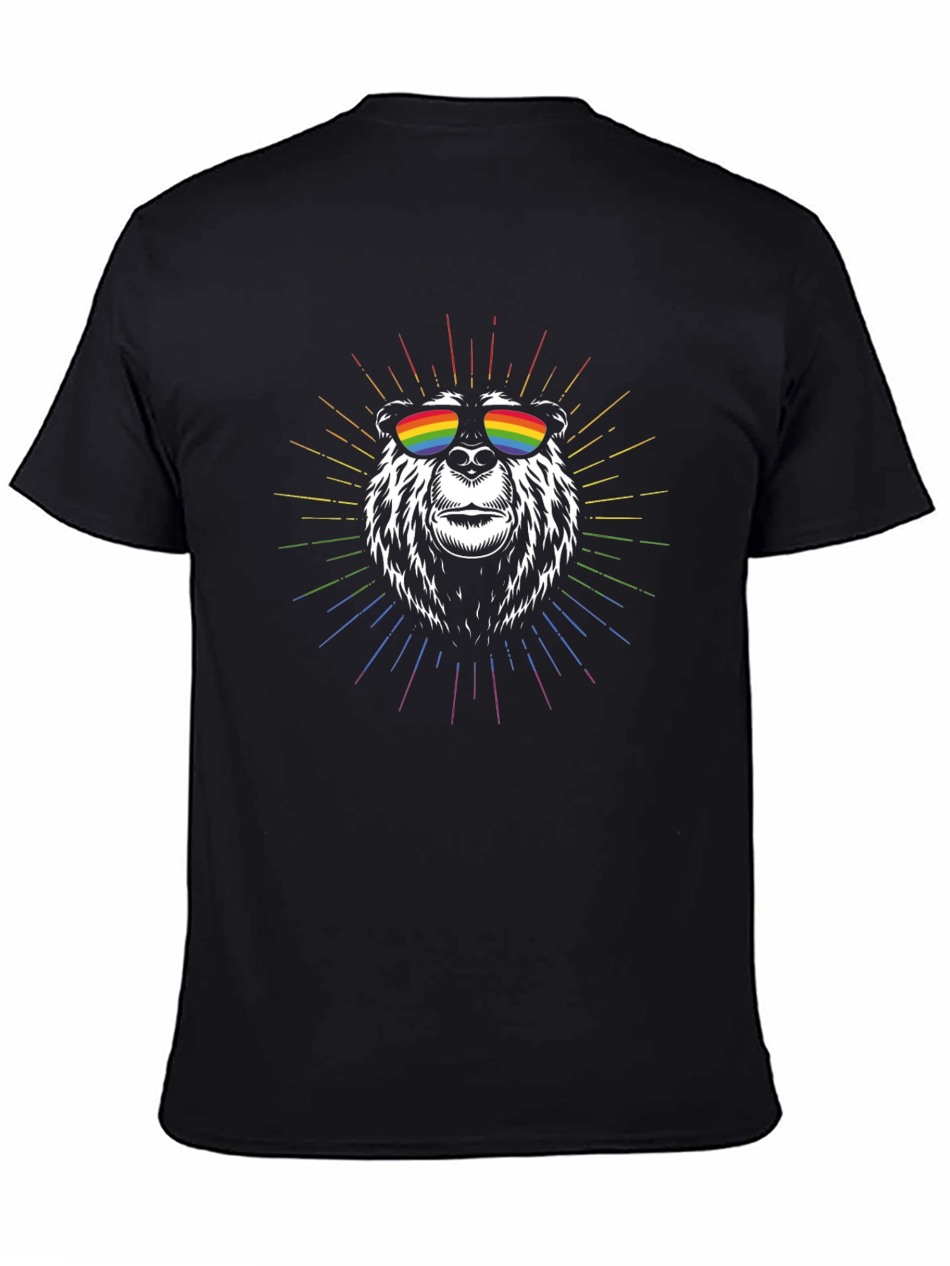 Rainbow Bear Graphic T-Shirt - Pride Apparel