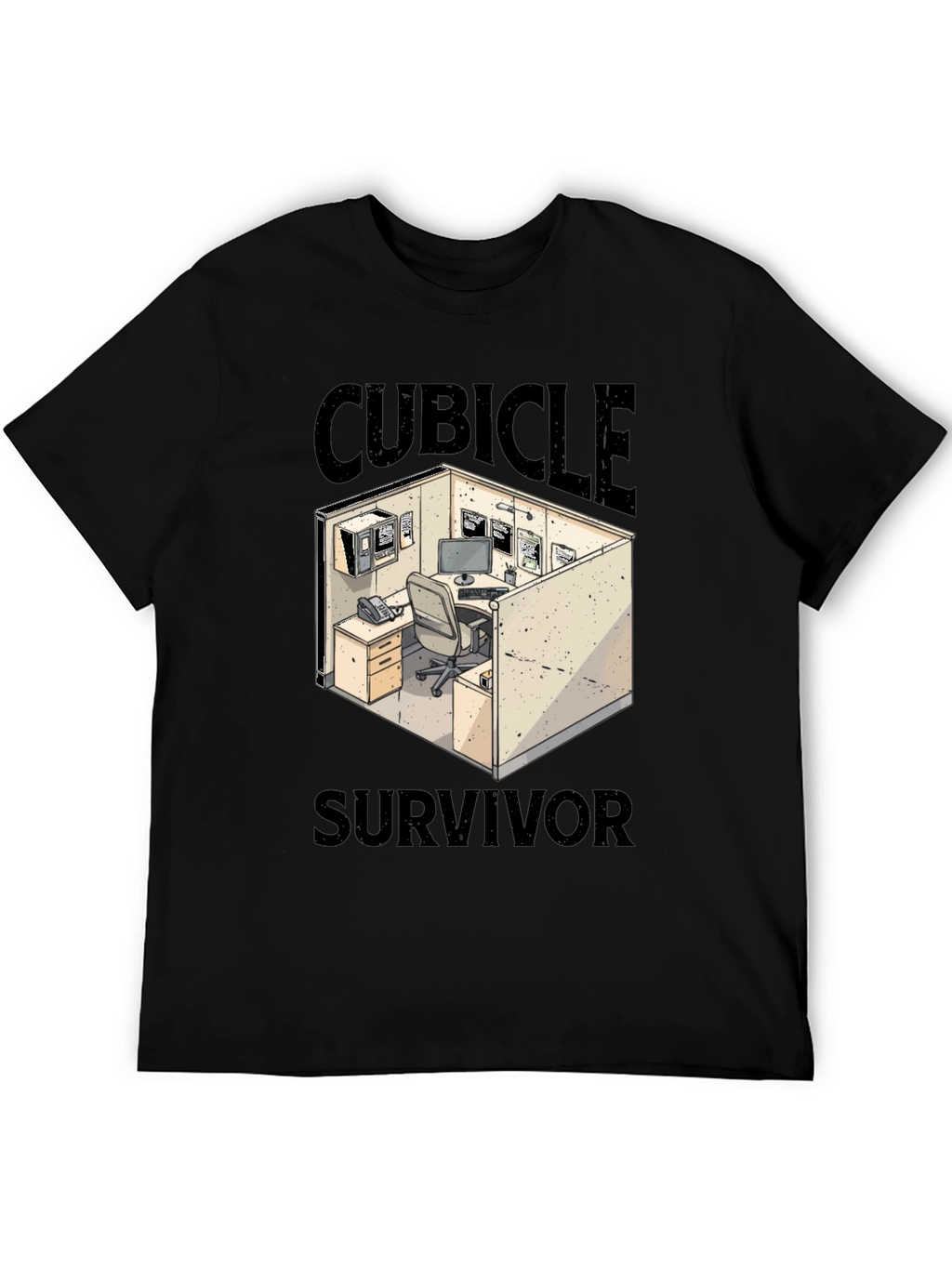 Cubicle Survivor Graphic T-Shirt