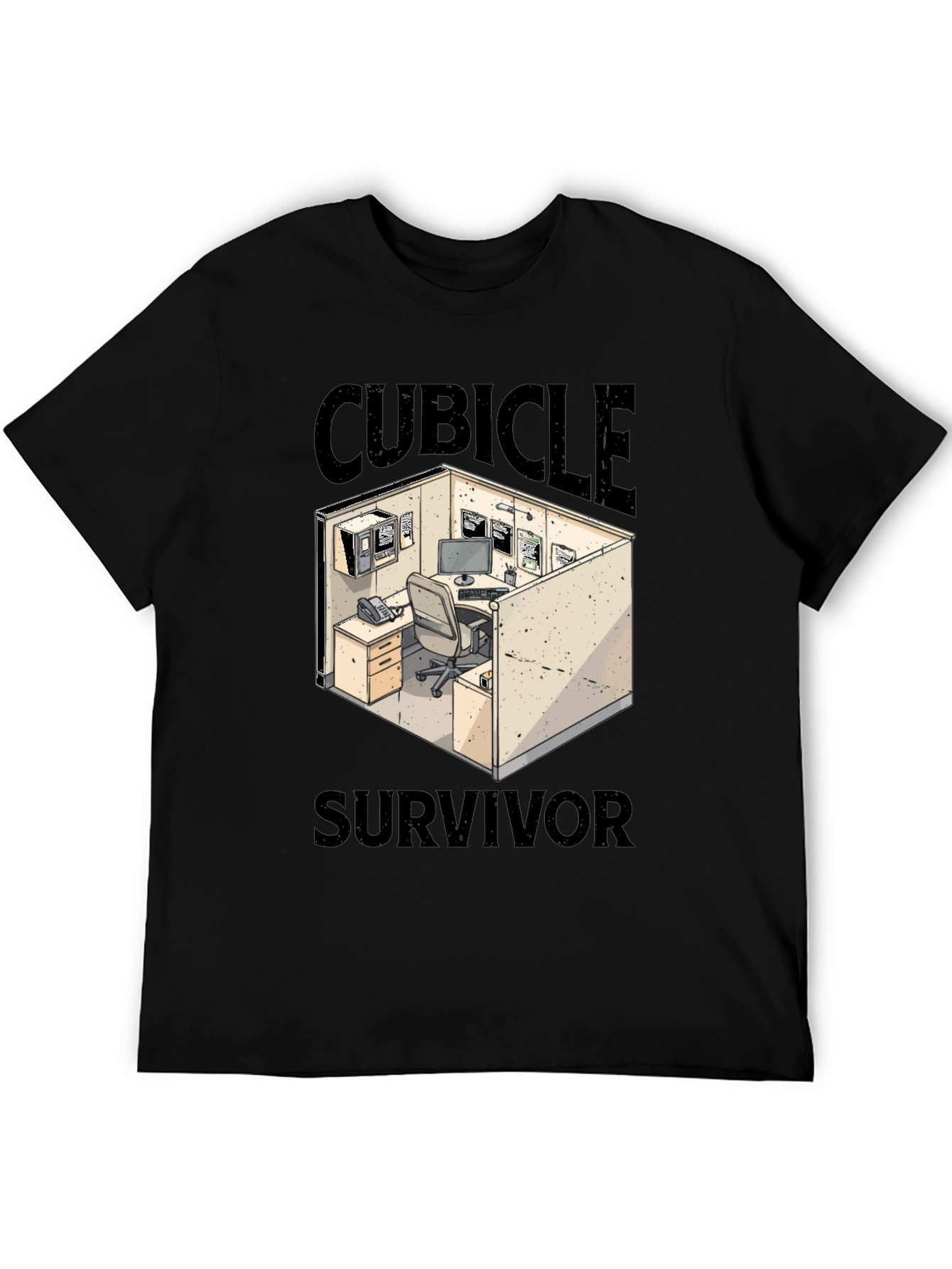 Cubicle Survivor Graphic T-Shirt