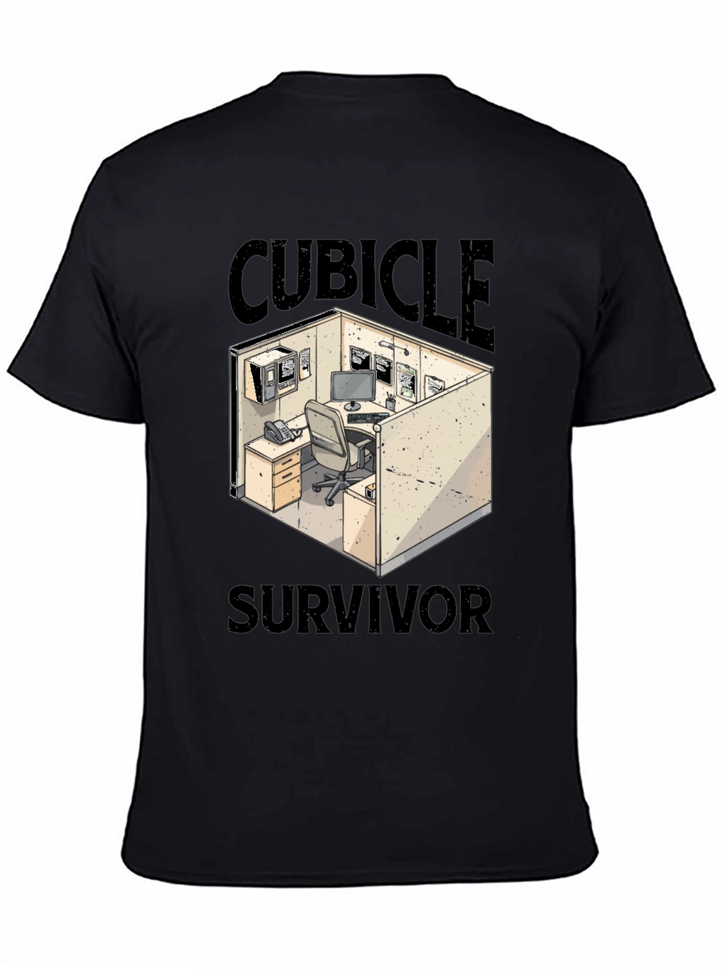 Cubicle Survivor Graphic T-Shirt
