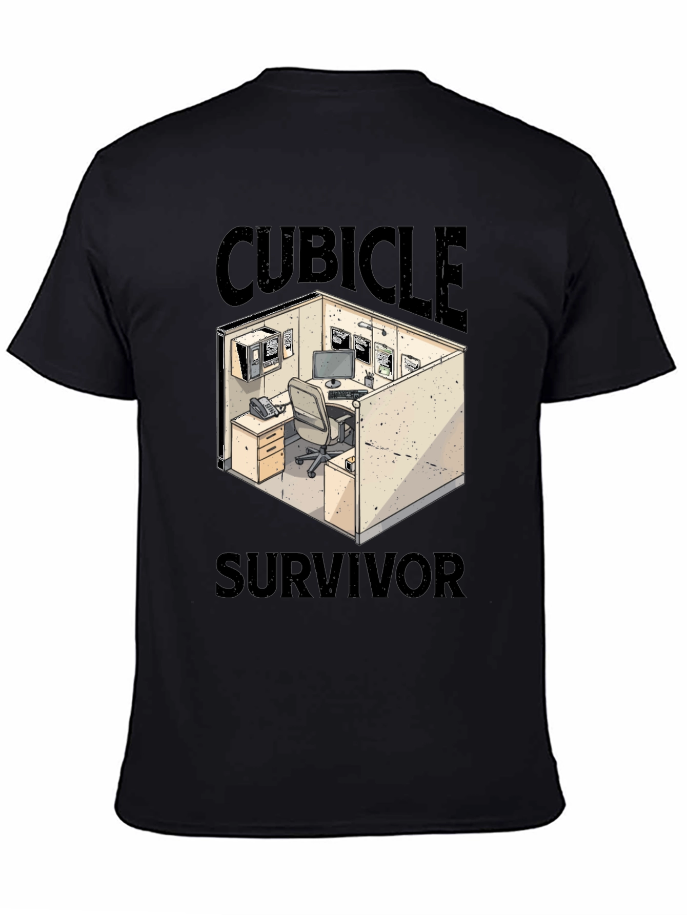 Cubicle Survivor Graphic T-Shirt