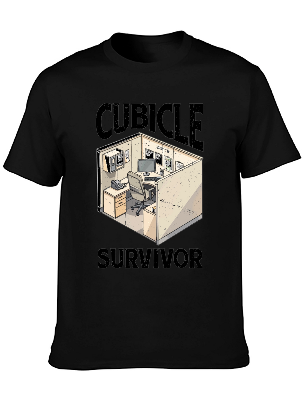 Cubicle Survivor Graphic T-Shirt