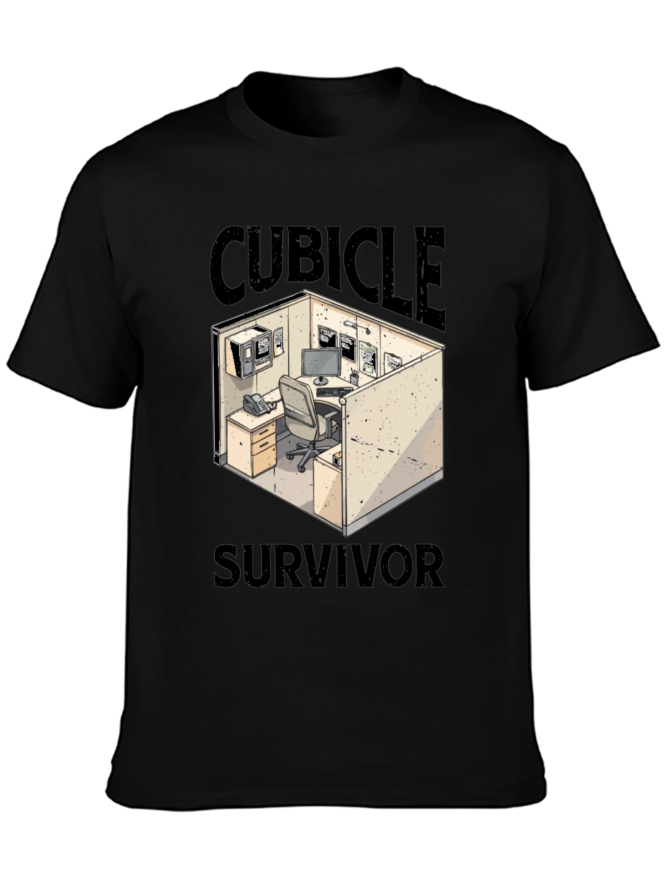 Cubicle Survivor Graphic T-Shirt
