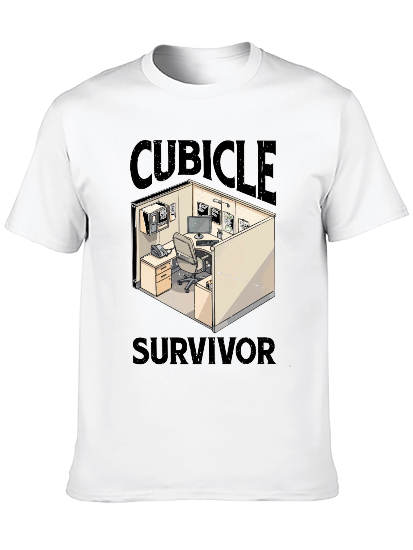Cubicle Survivor Graphic T-Shirt